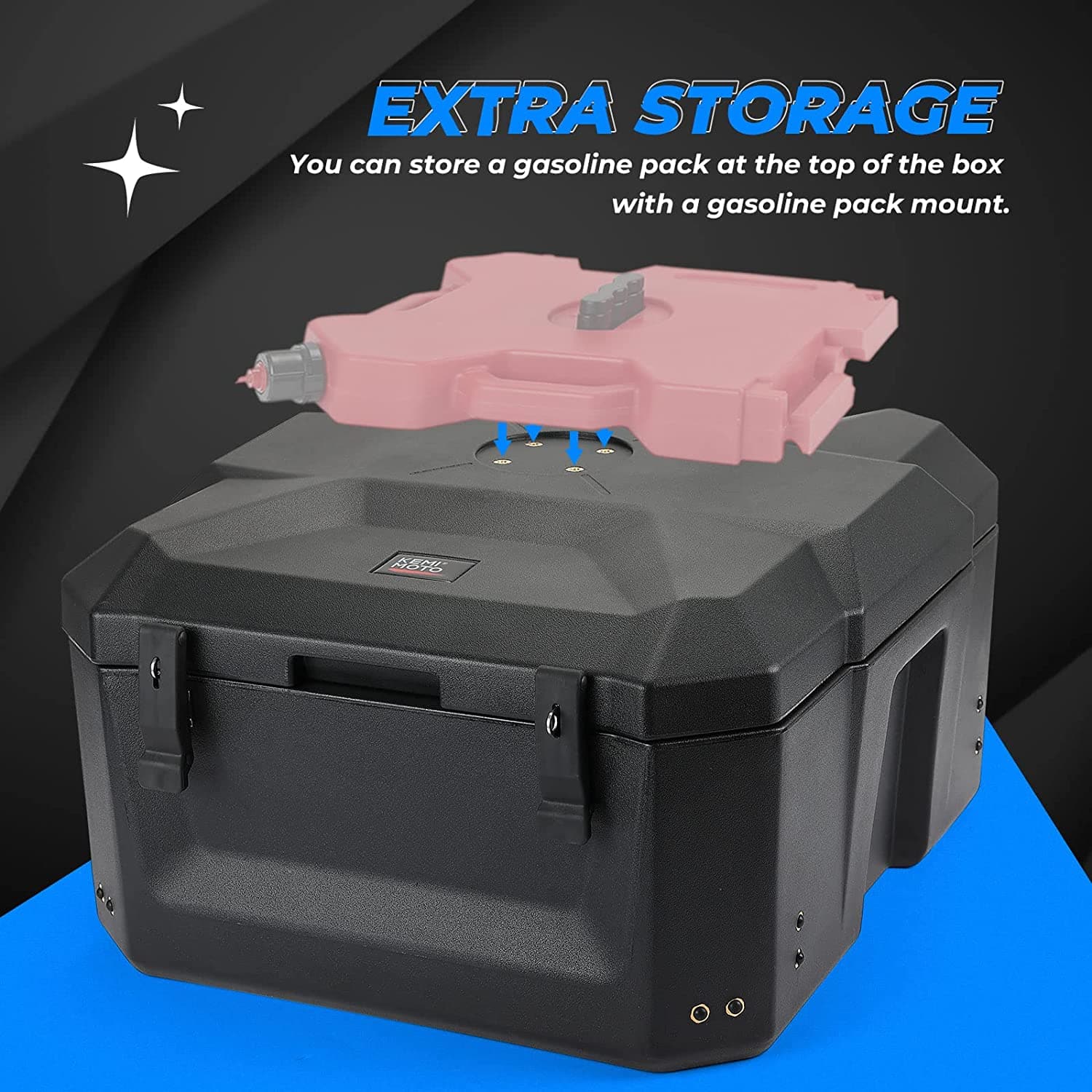 56L Storage Box for Talon 1000X/ 1000R/RZR XP 1000/ Maverick X3 - Image 4