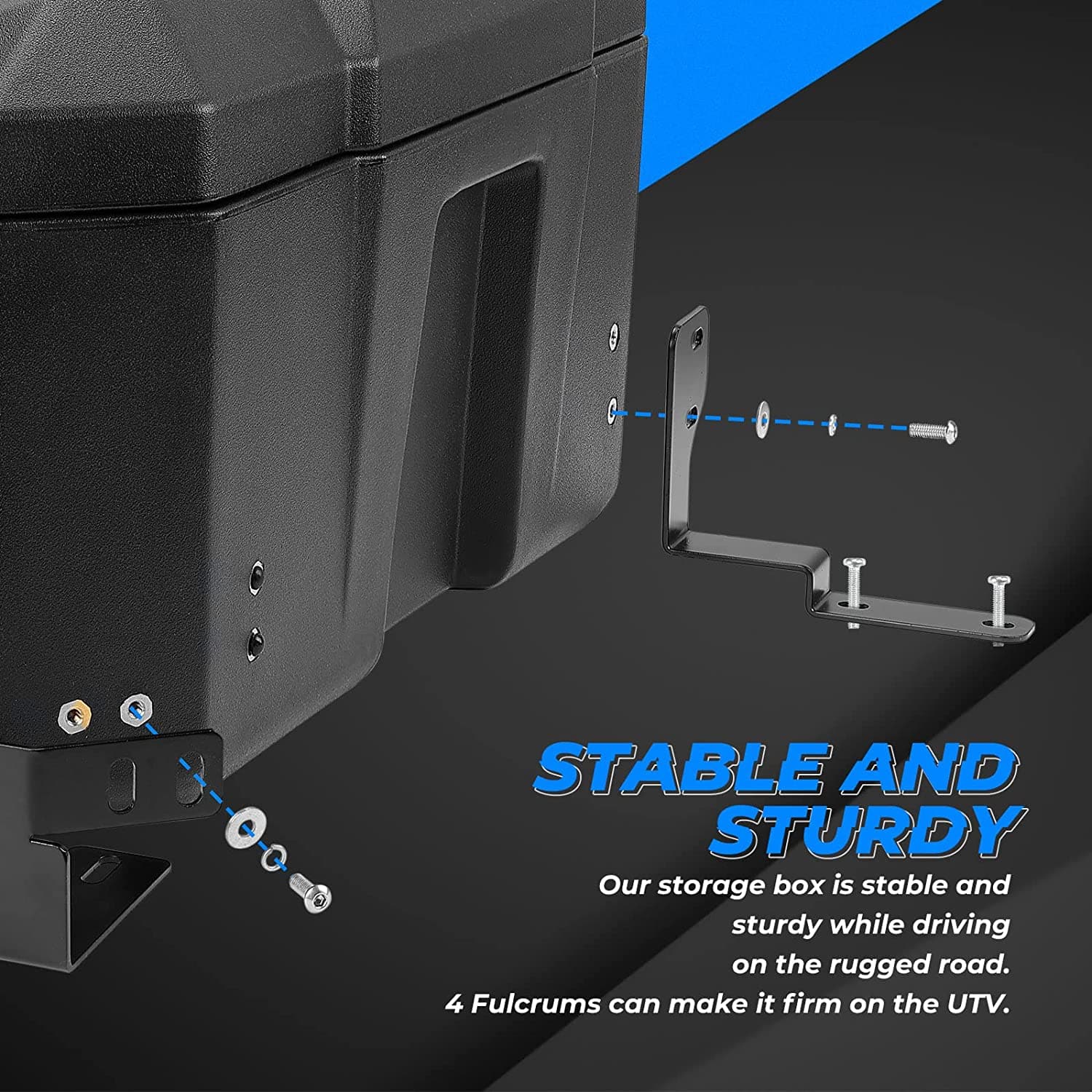 56L Storage Box for Talon 1000X/ 1000R/RZR XP 1000/ Maverick X3 - Image 5