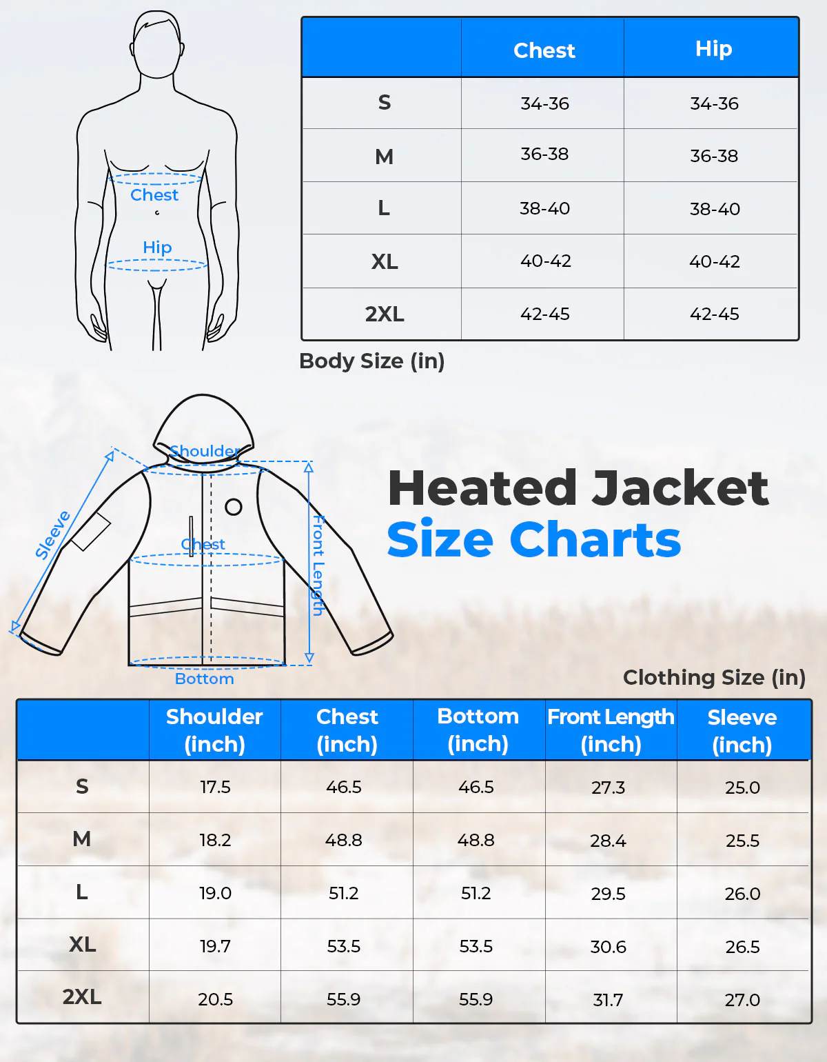 Hooded Heated Camo Jackets with Battery Pack for Hunting Outdoor Hiking - Image 8