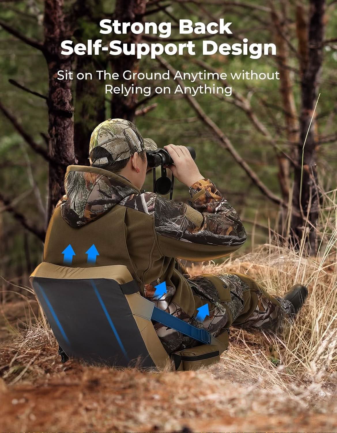 Hunting Seat Cushion Heated with 20000mAh Battery - Image 2