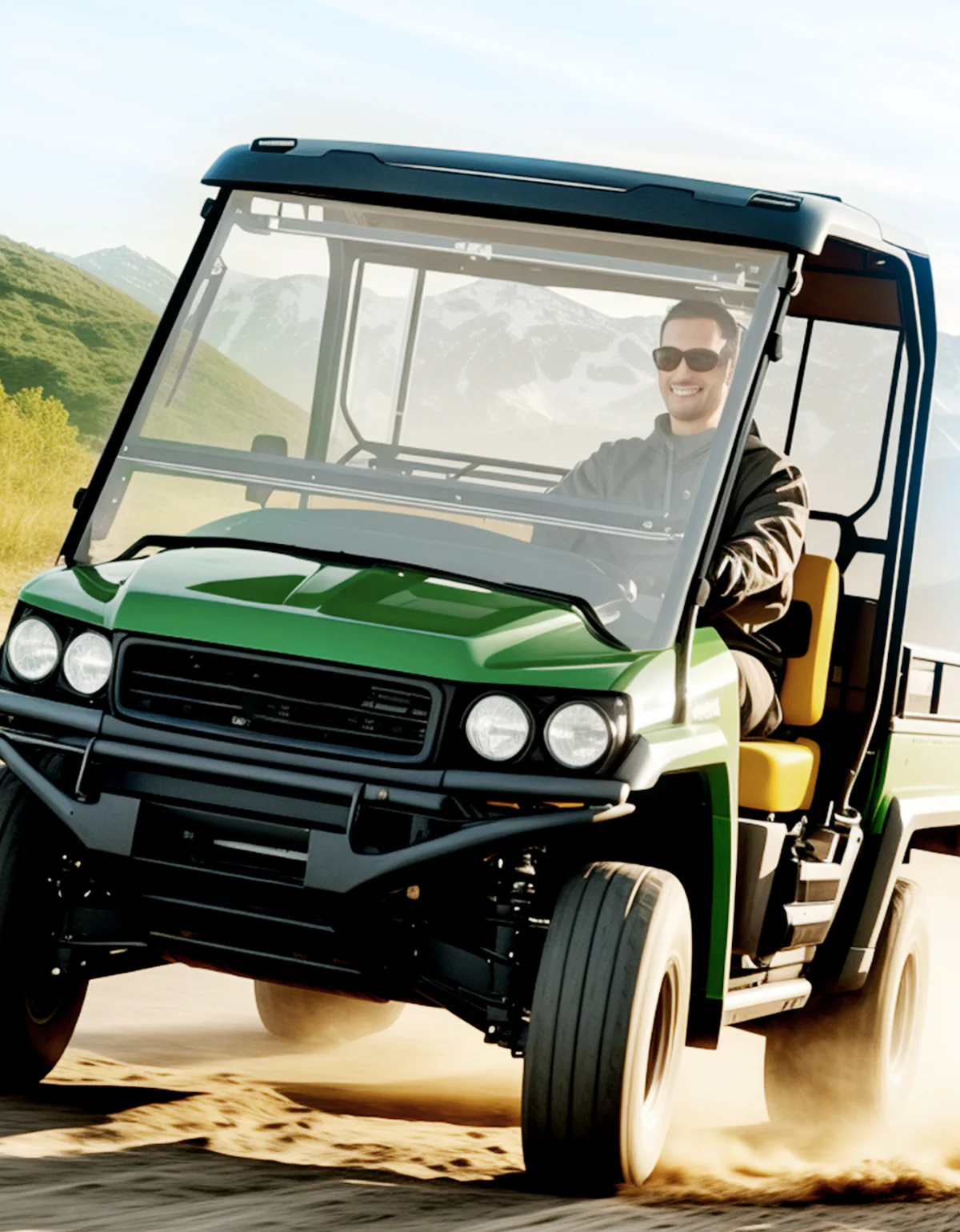 Flip Windshield for John Deere Gator - Image 8