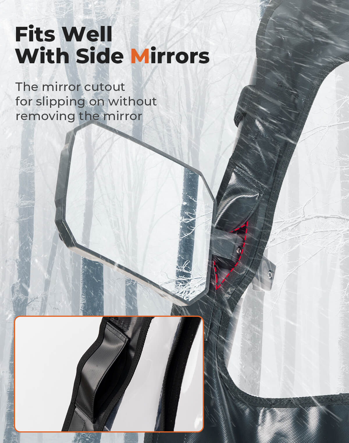 Soft Upper Doors for 2020+ Kawasaki Teryx 1000 (2024 Upgraded Version) - Image 3