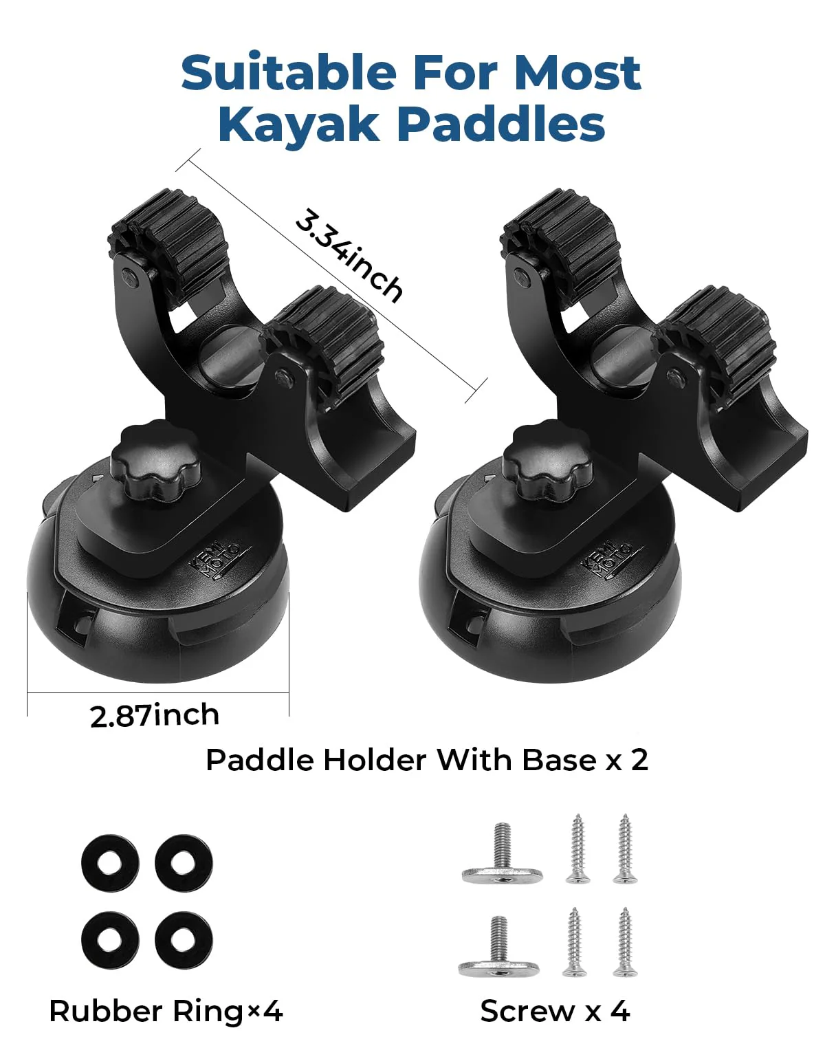 2PCS Paddle Holder for Fishing Kayak - Image 4