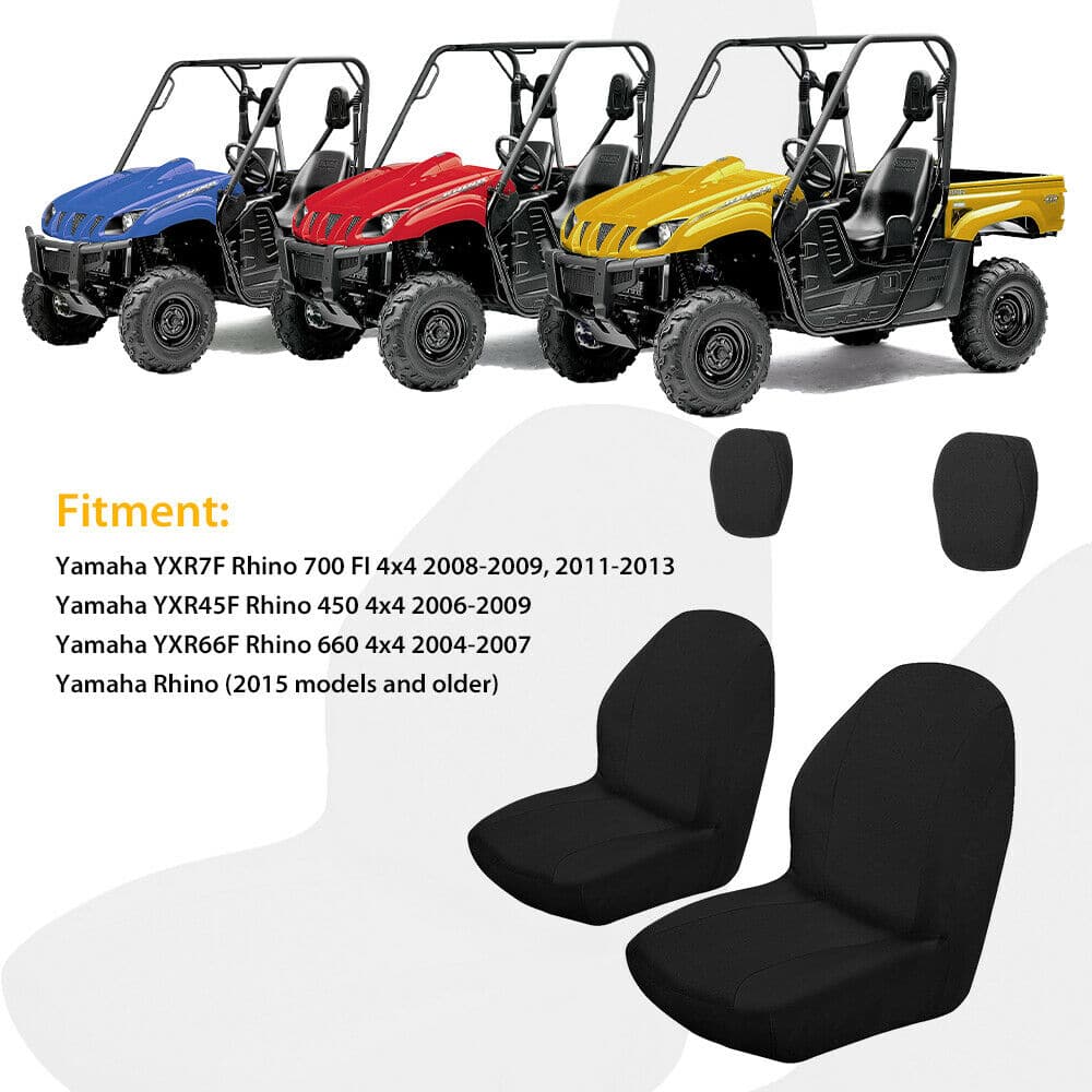 600D ATV Seat Cover For Yamaha Rhino - Image 2