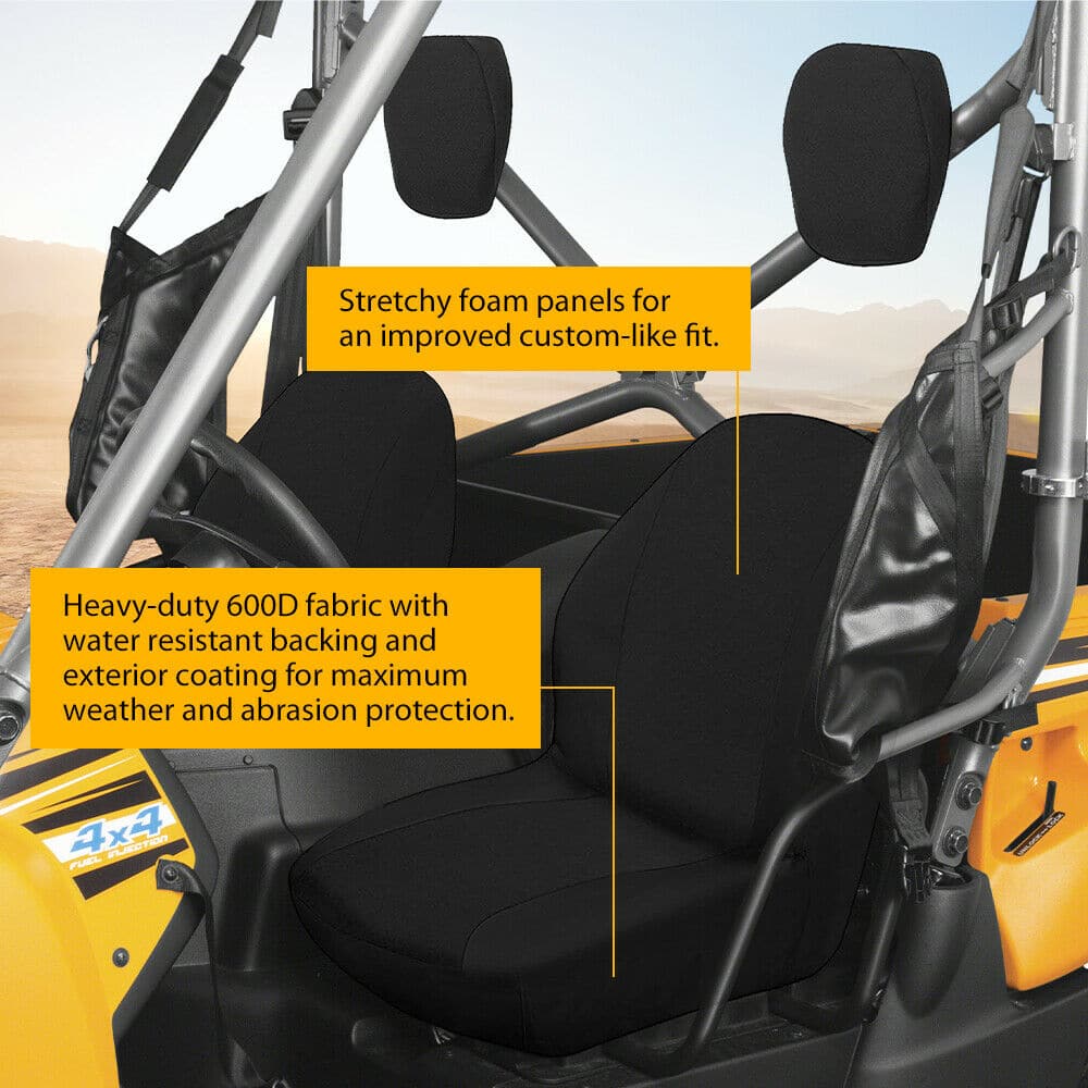 600D ATV Seat Cover For Yamaha Rhino - Image 4