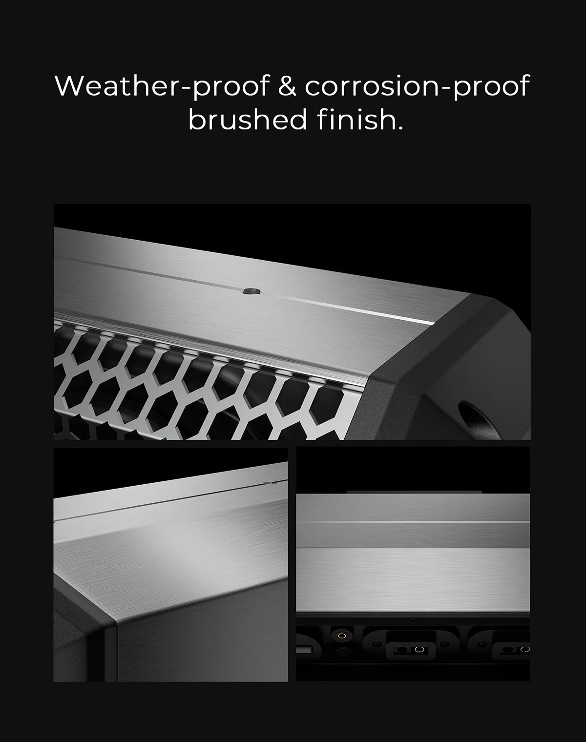 KEMIMOTO Midnight S80 Gen1.0 32" Aluminum 6-Speaker RGB Soundbar Silver - Image 8