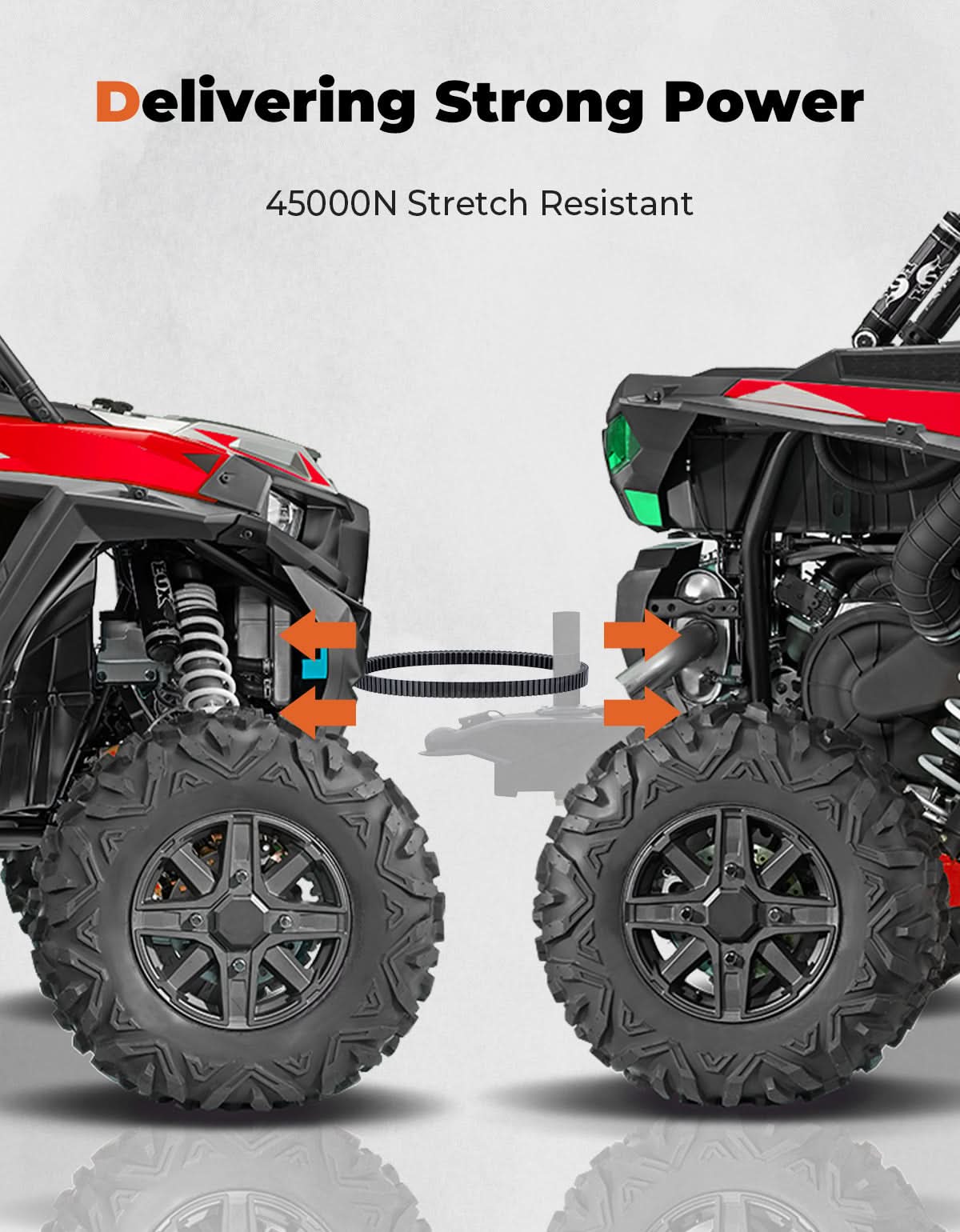 KEMIMOTO Upgraded X3 Drive Belt for Can-Am Maverick X3 and MAX - Image 6