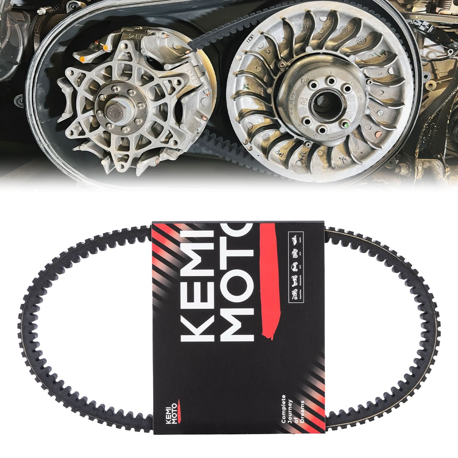 KEMIMOTO Upgraded X3 Drive Belt for Can-Am Maverick X3 and MAX - Image 8