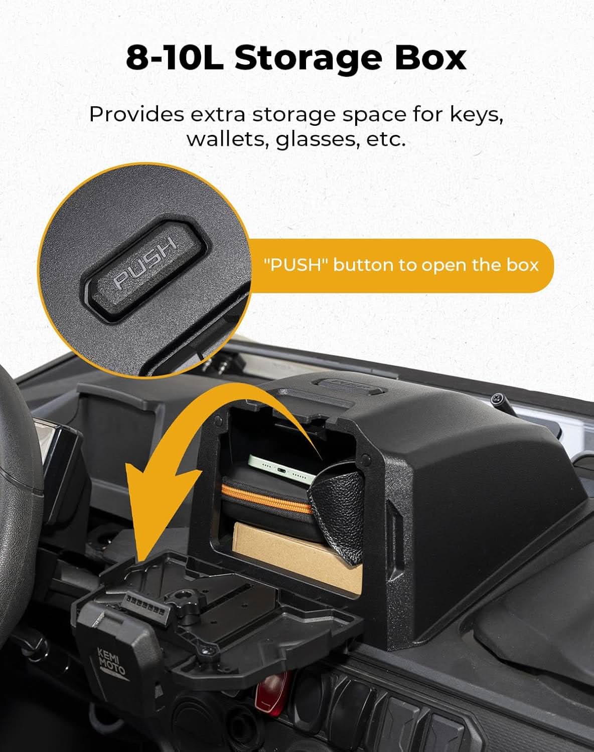 KEMIMOTO UTV Tablet Holder For CFMOTO ZForce G2（2023+） - Image 3