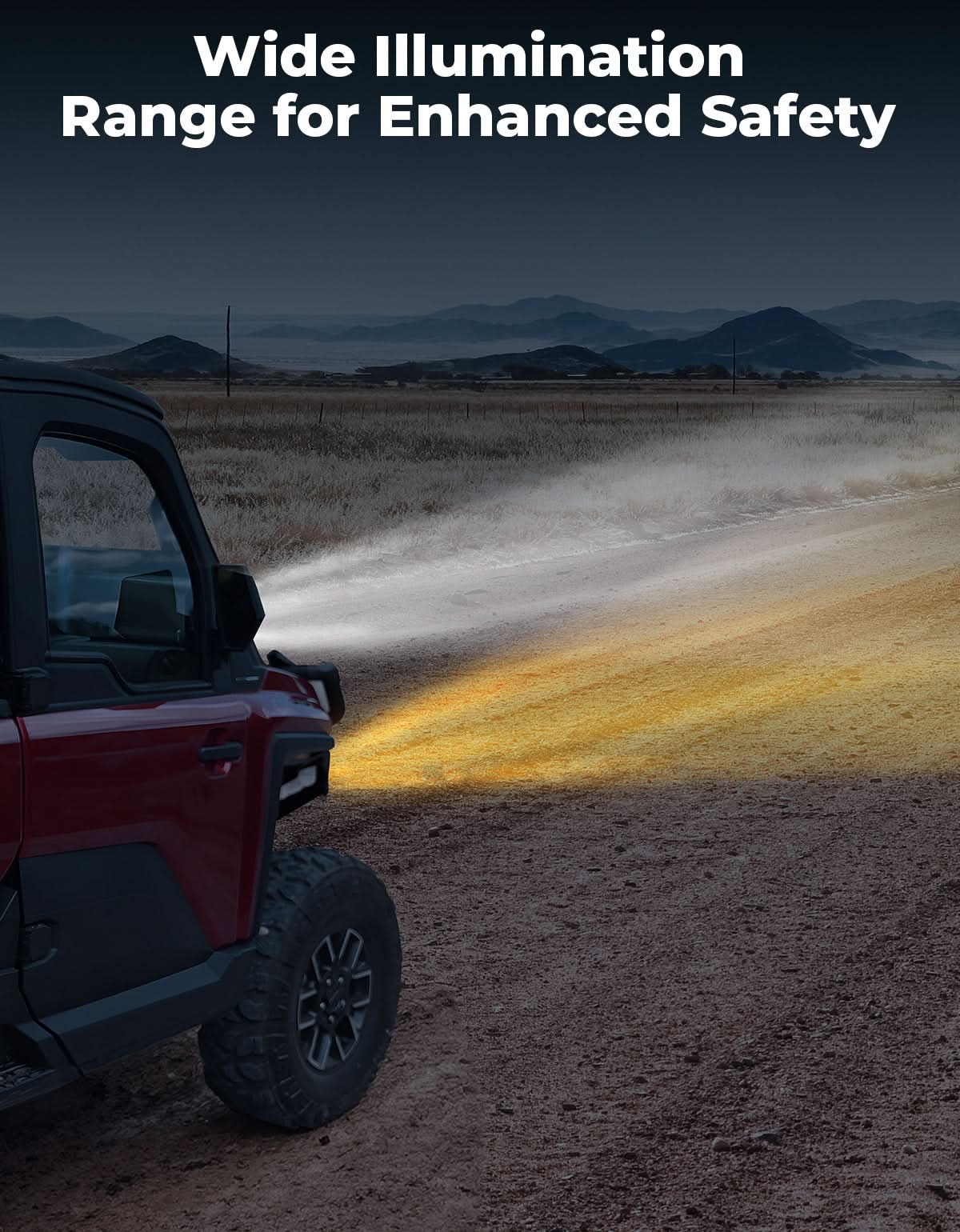 LED Front Bumper Lights for Polaris Ranger XD 1500 / CREW 2024-2025 - Image 7