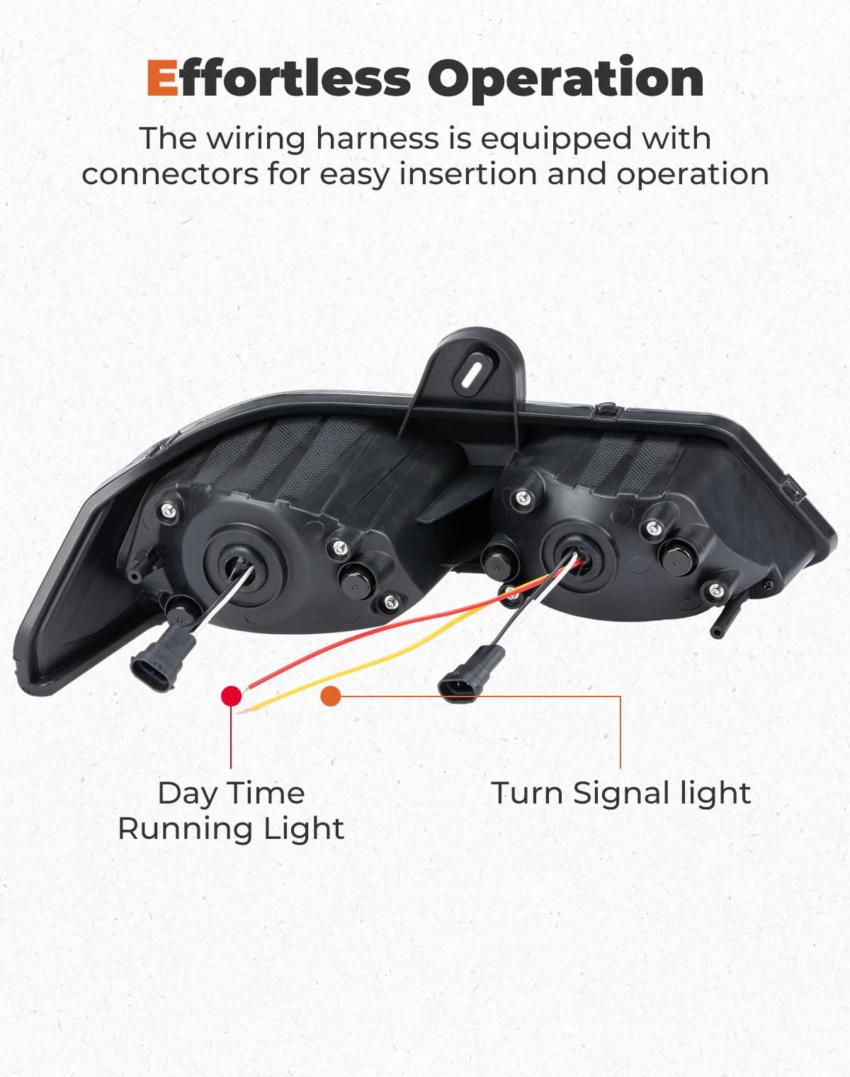 LED Headlights Assembly Kit for Can-Am Defender HD10|9|8|7|5 - Image 5