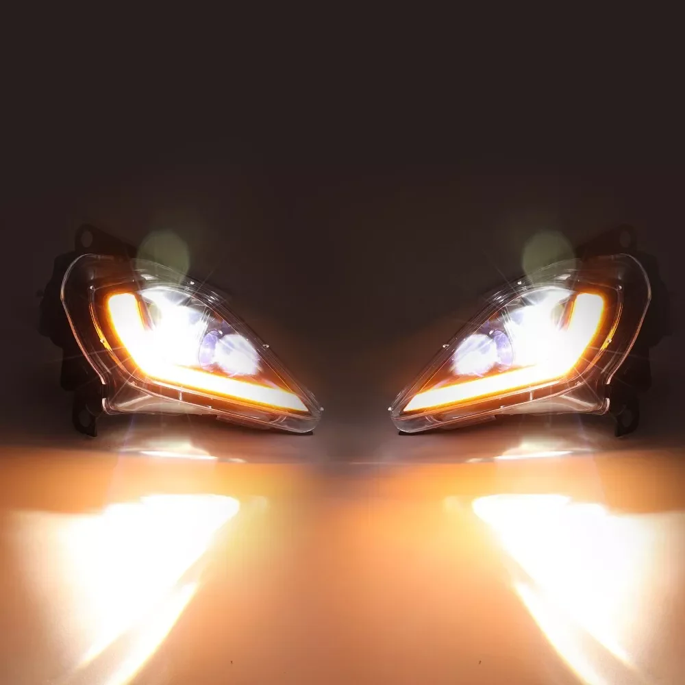 LED Headlights Set for 2006-2024 YAMAHA YFZ 450 RAPTOR 350 700 700R - Image 8