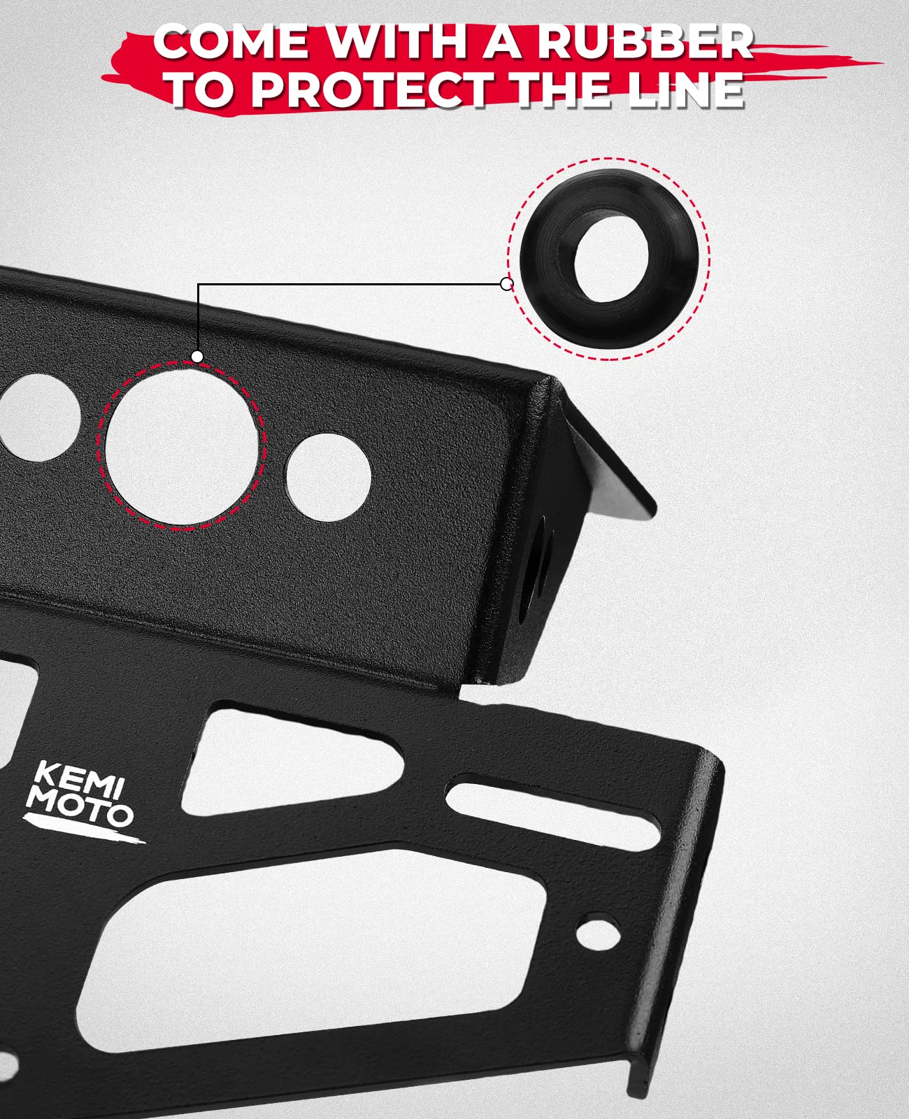 License Plate Bracket for Grom MSX125 (2022-2025) - Image 3