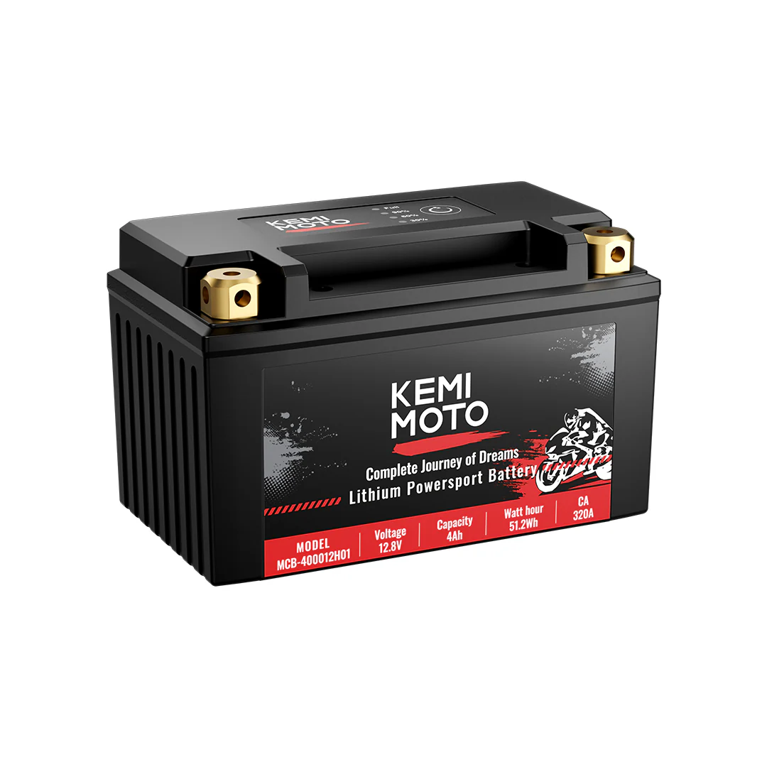 12v 4Ah LiFePO4 Lithium Battery for Motorcycle/ Lawn Mower/ ATV/ UTV - Image 7