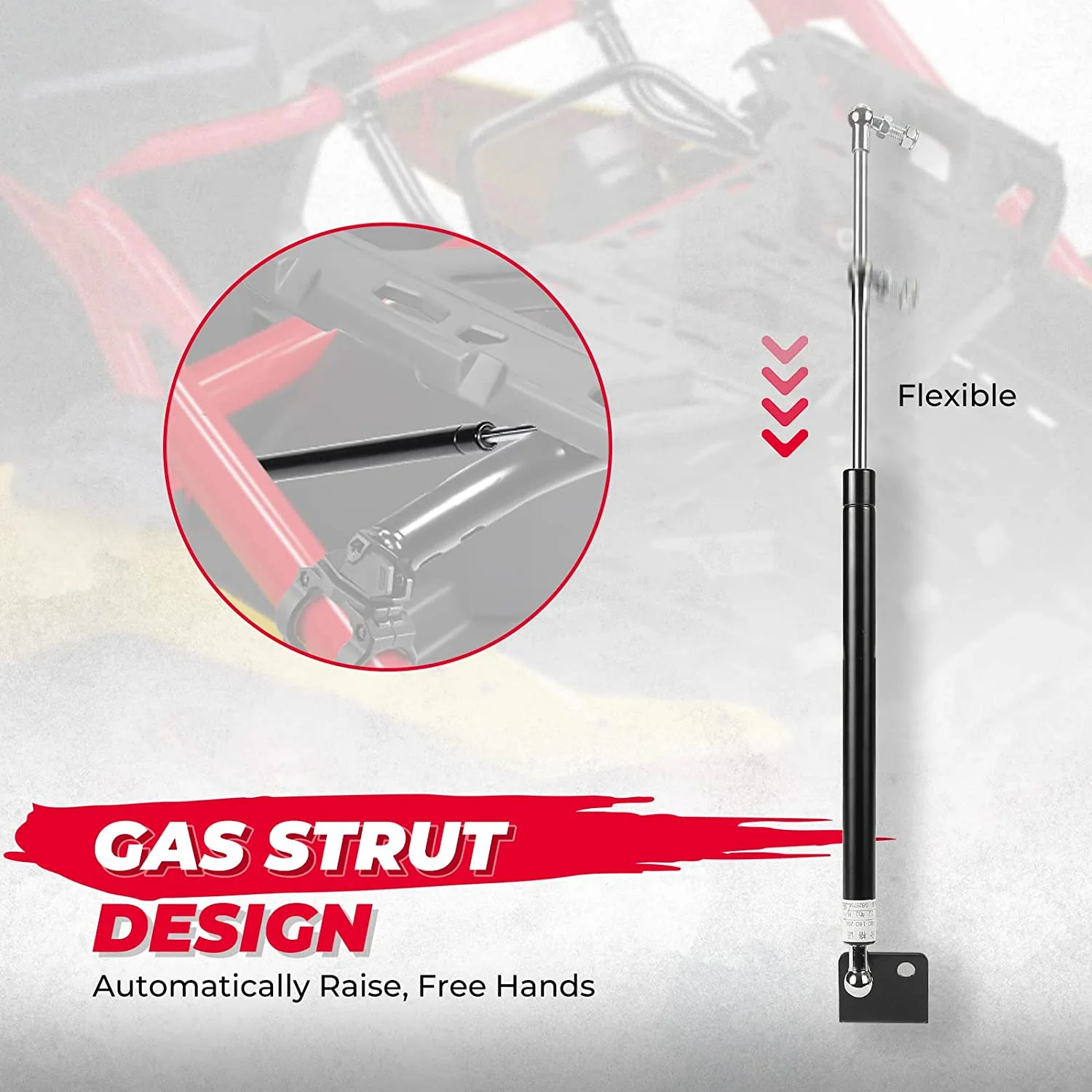 LinQ Pivoting Rack & Rear Cargo Tailgate for Maverick X3/MAX - Image 7