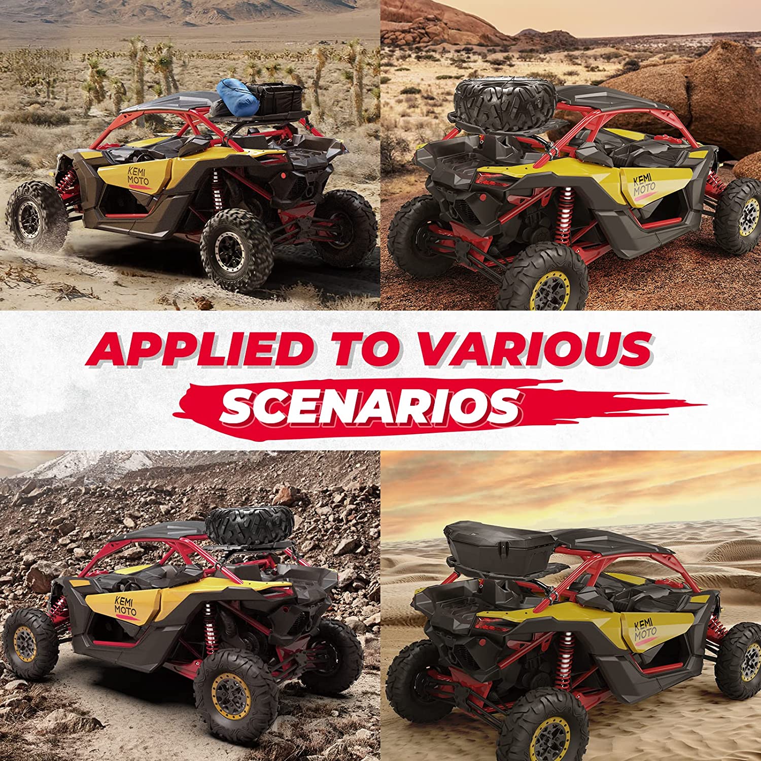 LinQ Pivoting Rack & Rear Cargo Tailgate for Maverick X3/MAX - Image 9