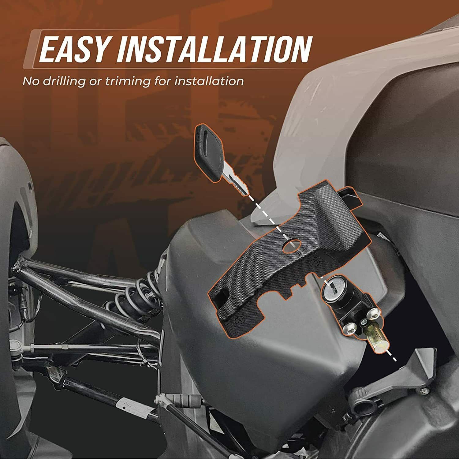 Locking Parking Brake Lever for Can-Am Ryker - Image 5