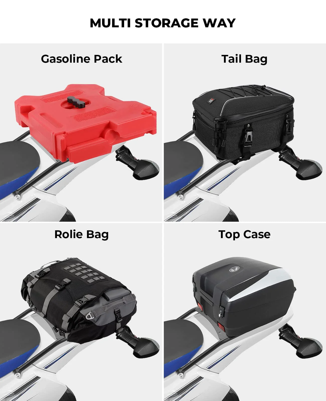 Luggage Storage Rack for DRZ400S DRZ400SM - Image 3
