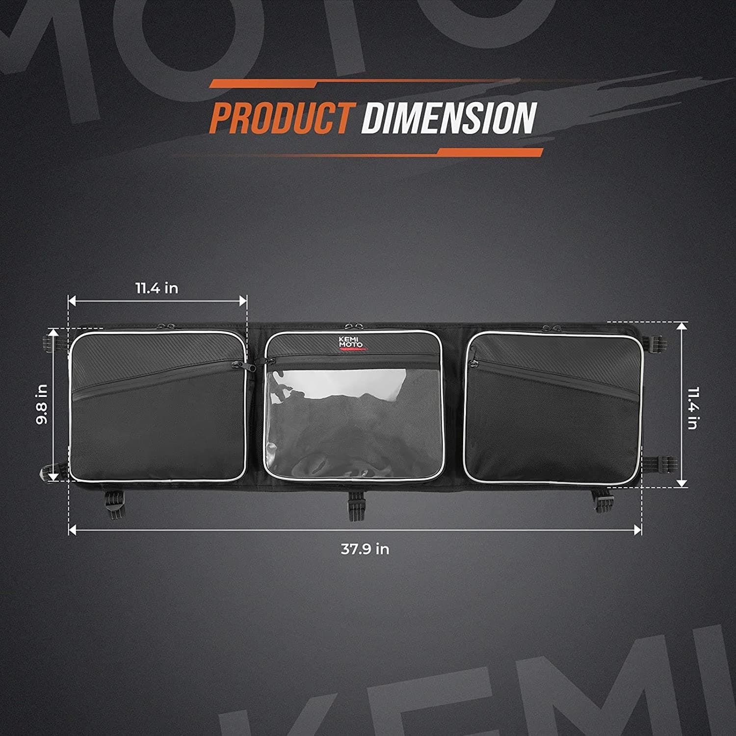 Overhead Storage Roof Bag for Can-Am Maverick Trail & Sport, Commander - Image 7