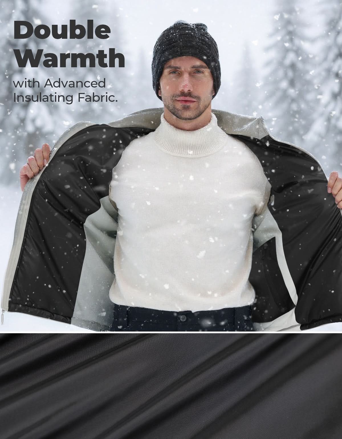 Member Day Gift Heated Vest for Women and Men Thermal Reflective with Battery Pack - Image 10