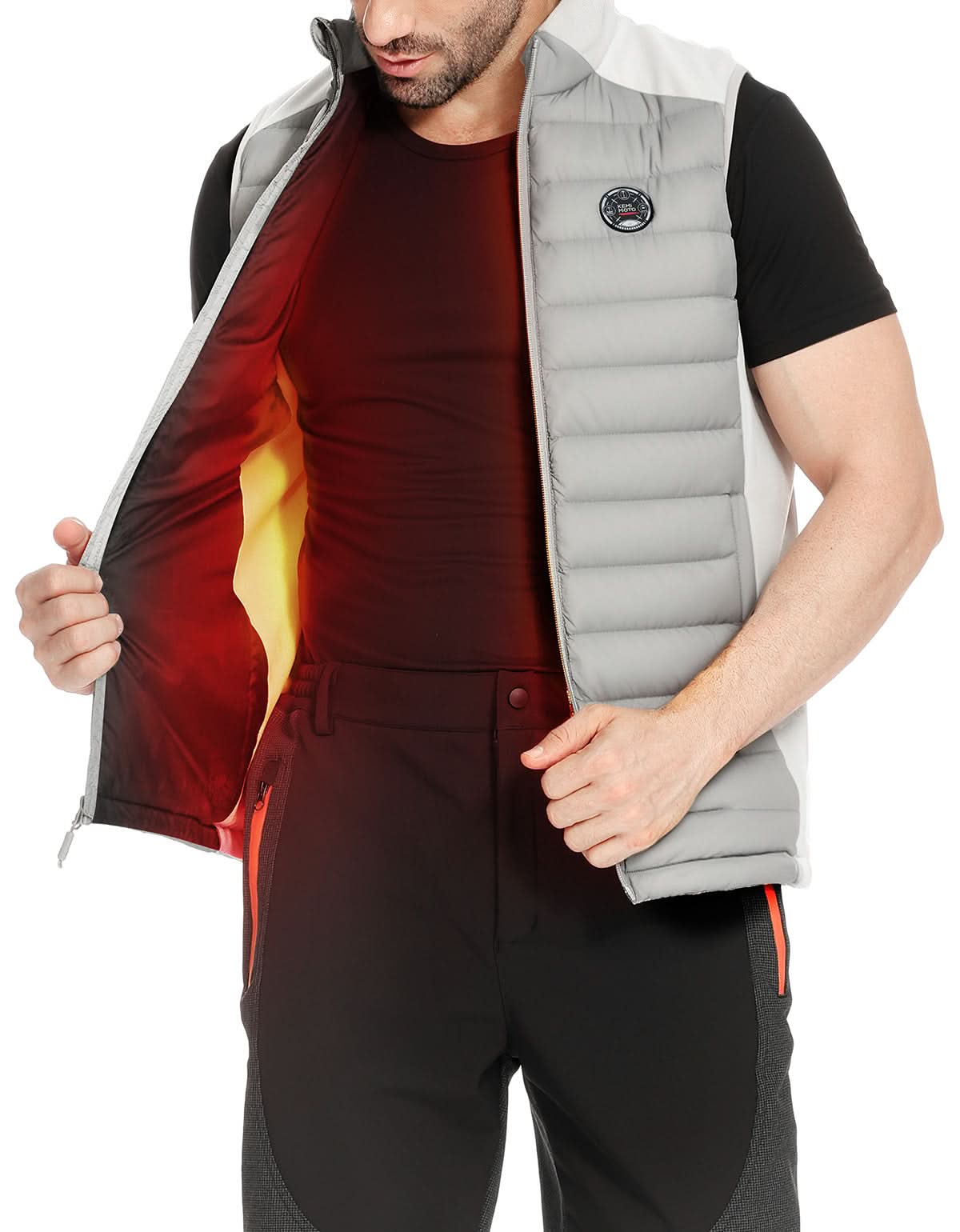 Member Day Gift Heated Vest for Women and Men Thermal Reflective with Battery Pack - Image 14