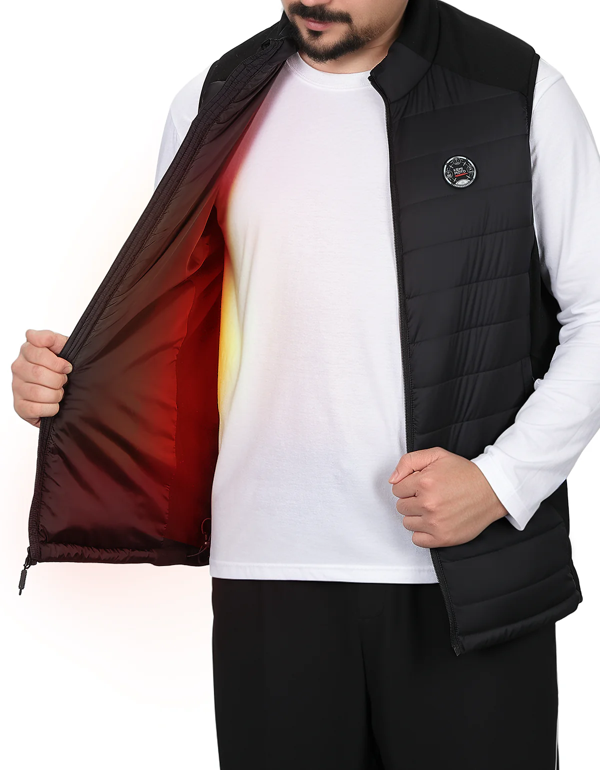 Member Day Gift Heated Vest for Women and Men Thermal Reflective with Battery Pack - Image 7