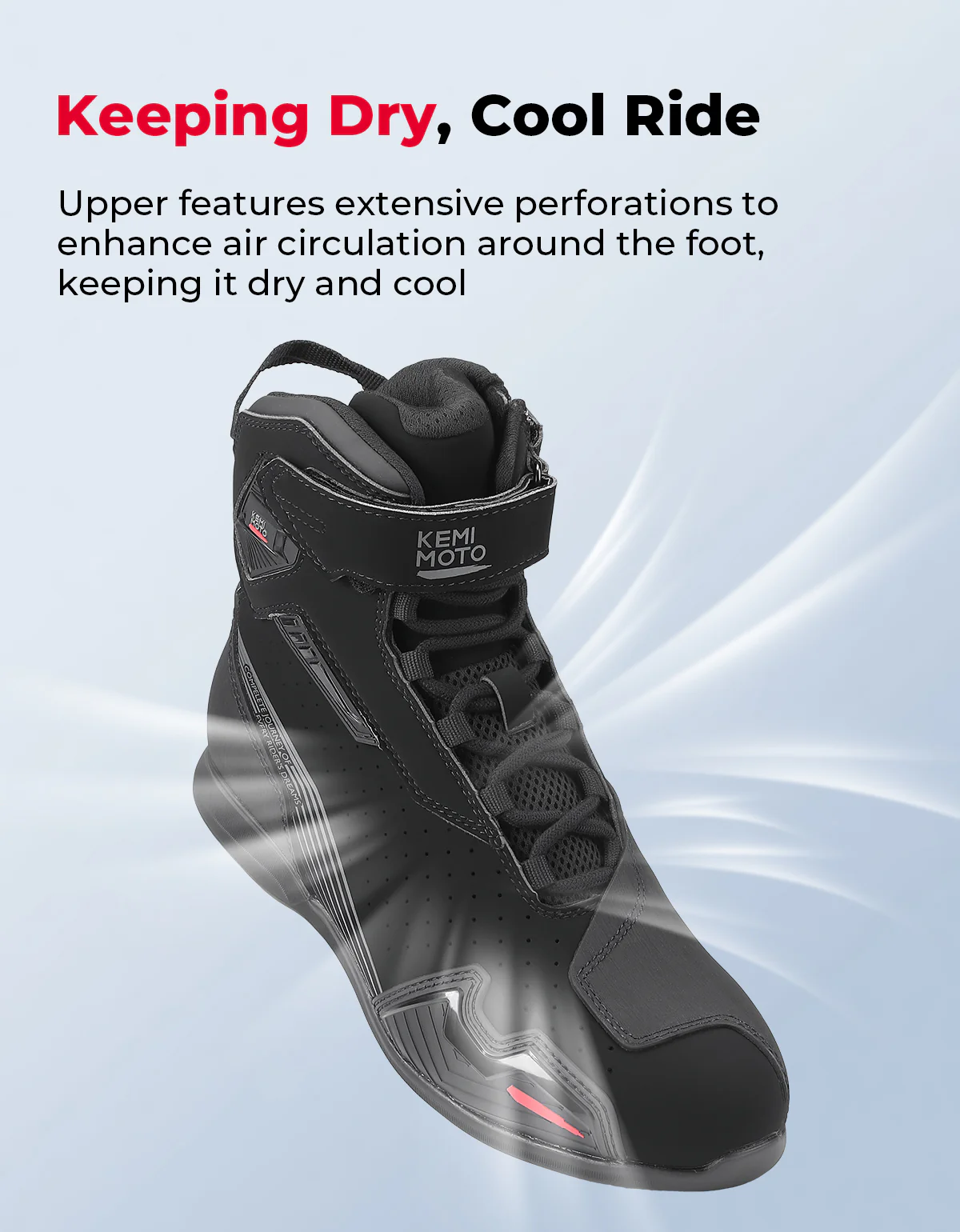 Men’s Ankle Motorcycle Boots For Riding & Travel - Image 3