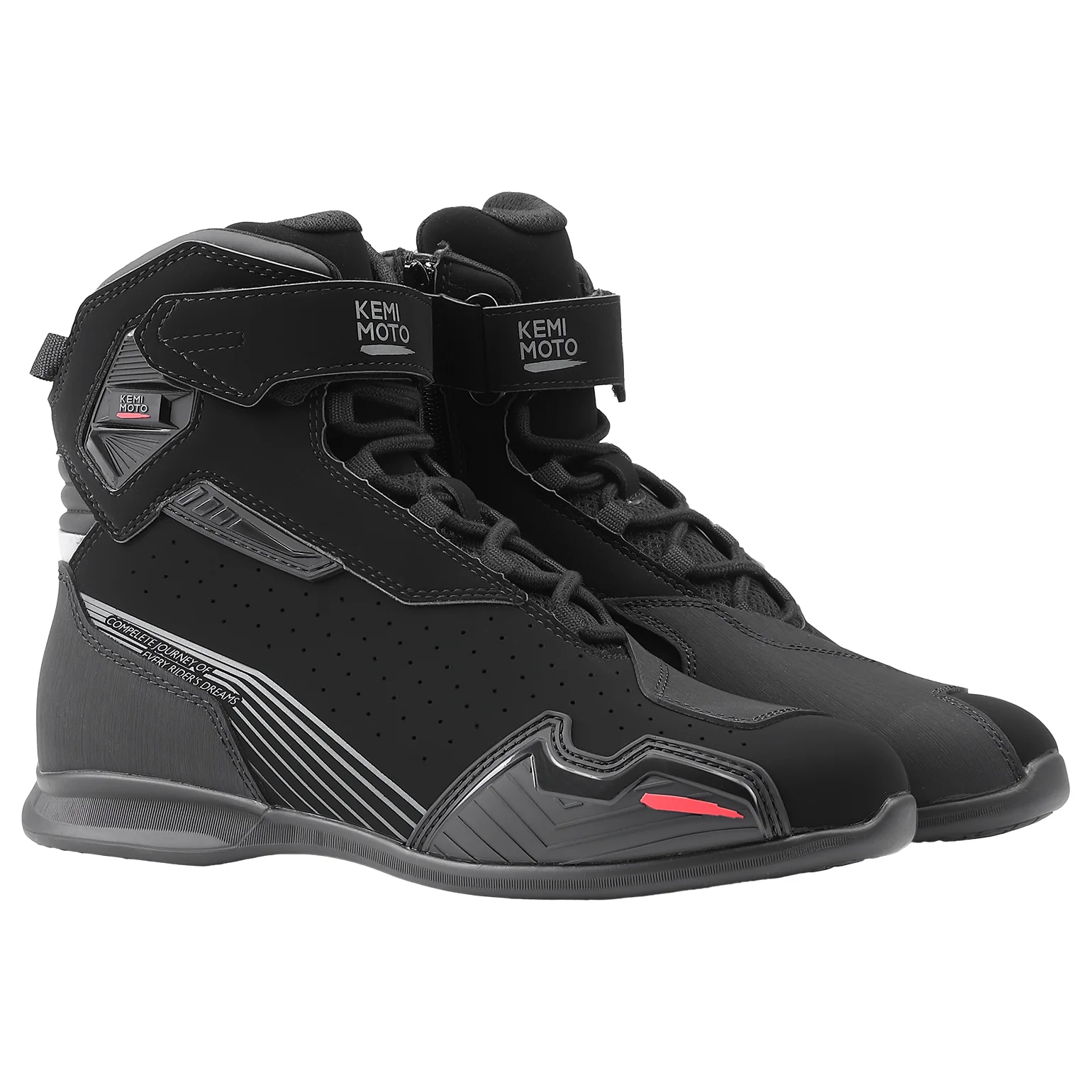 Men’s Ankle Motorcycle Boots For Riding & Travel - Image 8