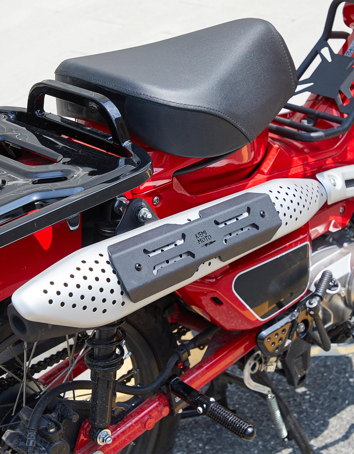 Metal Exhaust Heat Shield Guard Cover for CT125 - Image 2