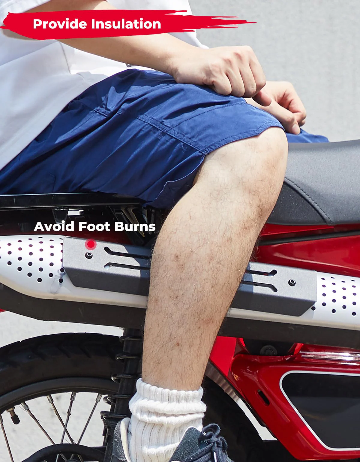 Metal Exhaust Heat Shield Guard Cover for CT125 - Image 3