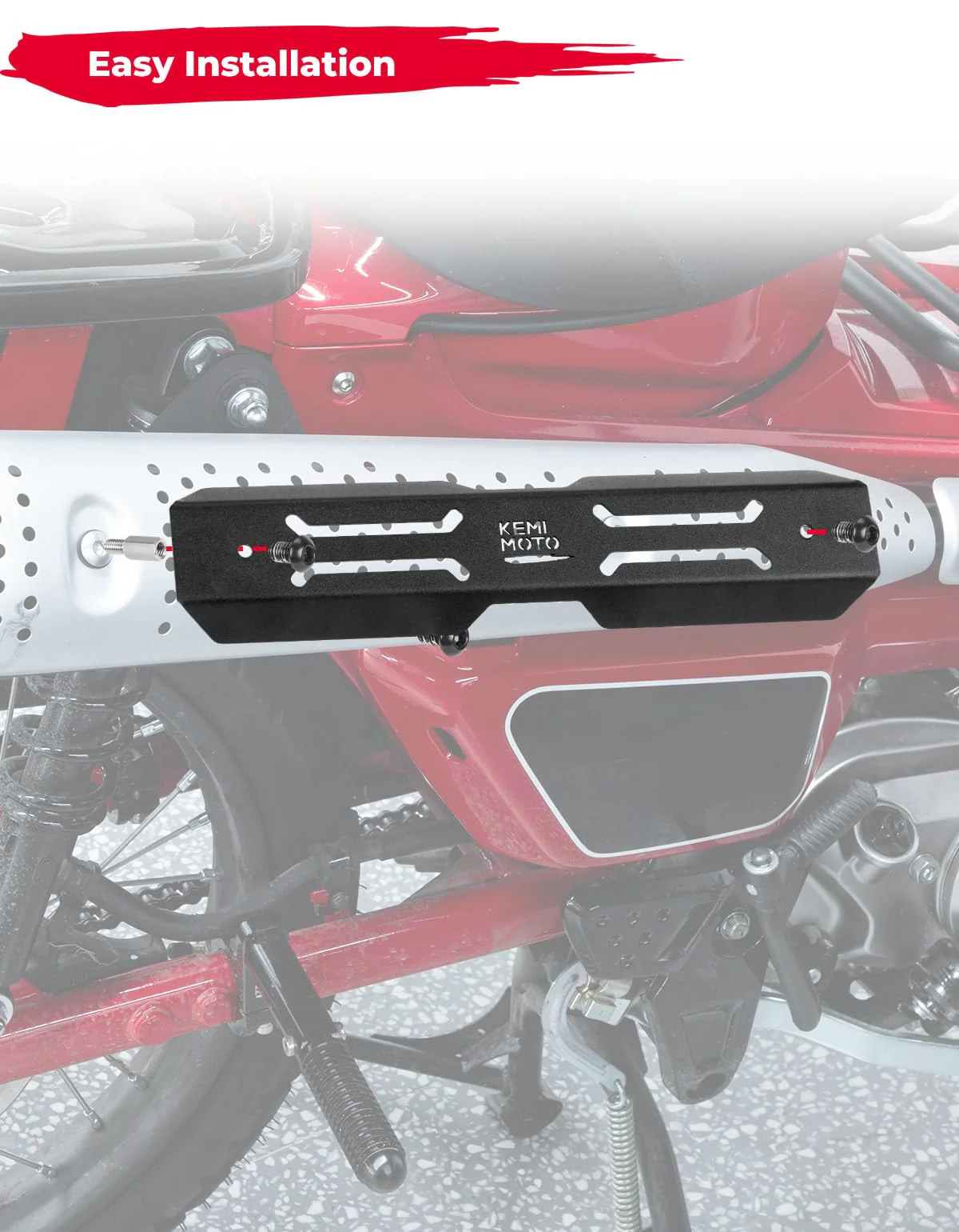 Metal Exhaust Heat Shield Guard Cover for CT125 - Image 6
