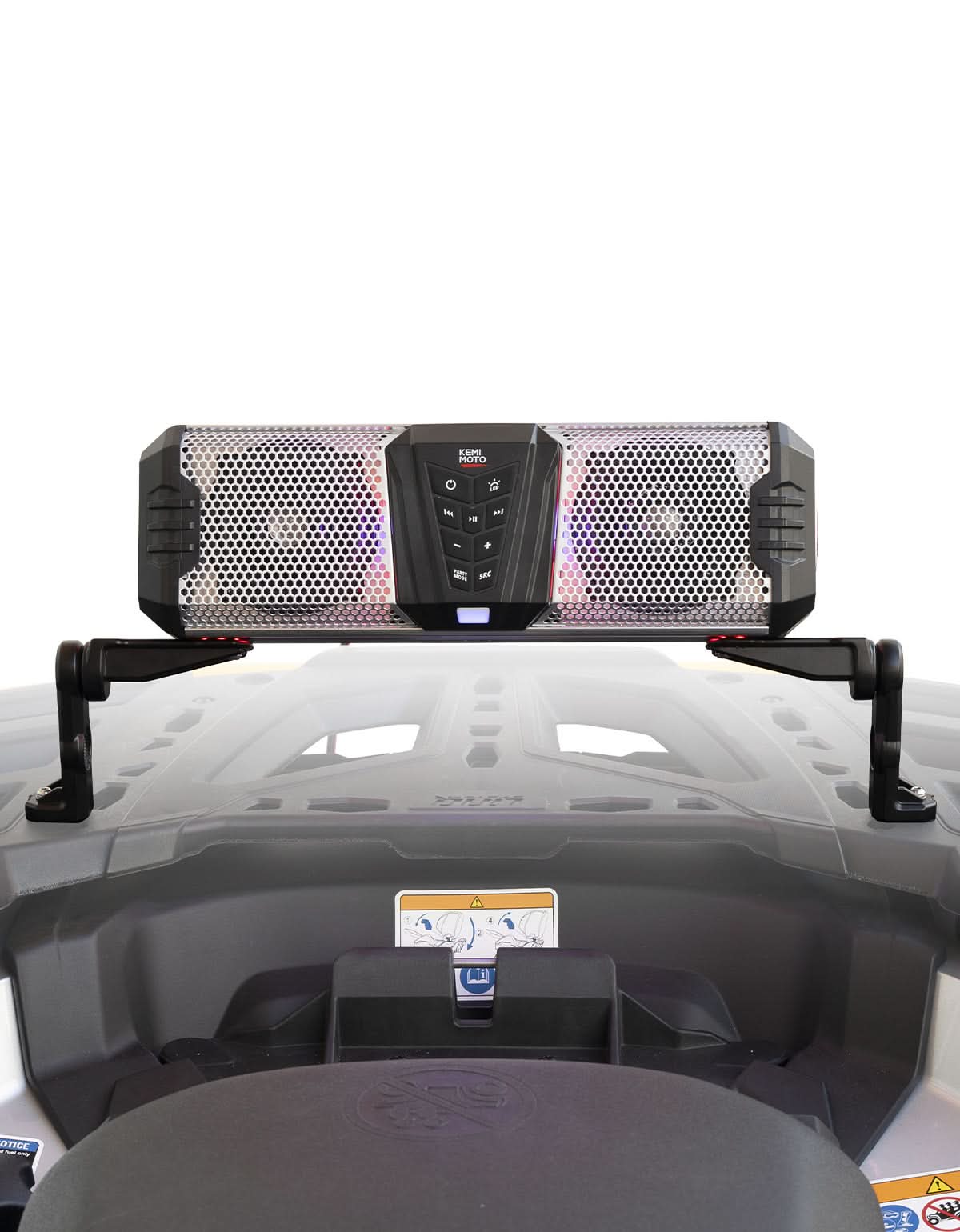 Midnight Soundbar Bracket for ATV UTV Golf Cart Marine Boat - Image 11