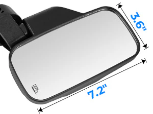 Mini Youth UTV Side Mirrors for Polaris RZR 170 - Image 8