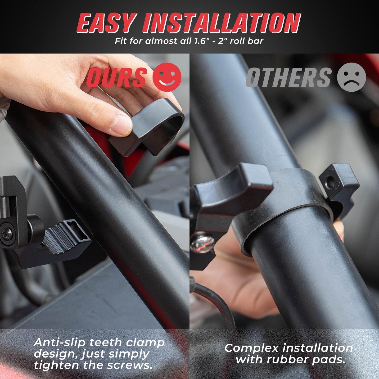 Mirrors with LED Turn Signal Lights(New Design) Compatible With Polaris Ranger - Image 5