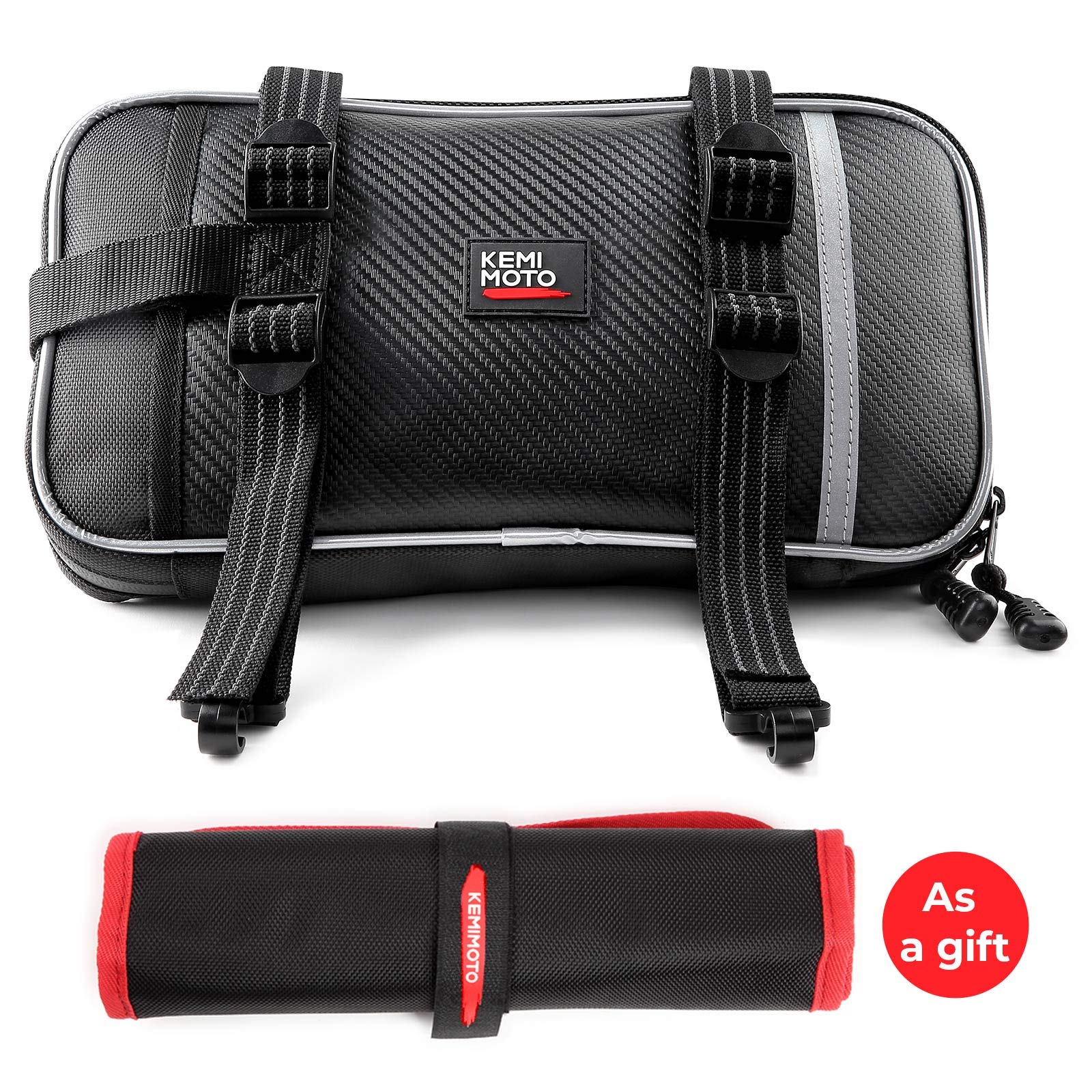 Front Fender Bag Dirt Bike Fender Bag Comes with Tool Roll Bag - Image 2