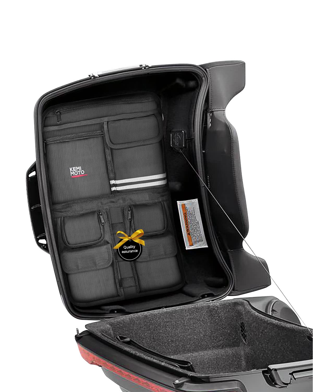 Tour Pack Lid Organizer for Road Glide Road King Electra Glide Street Glide Touring