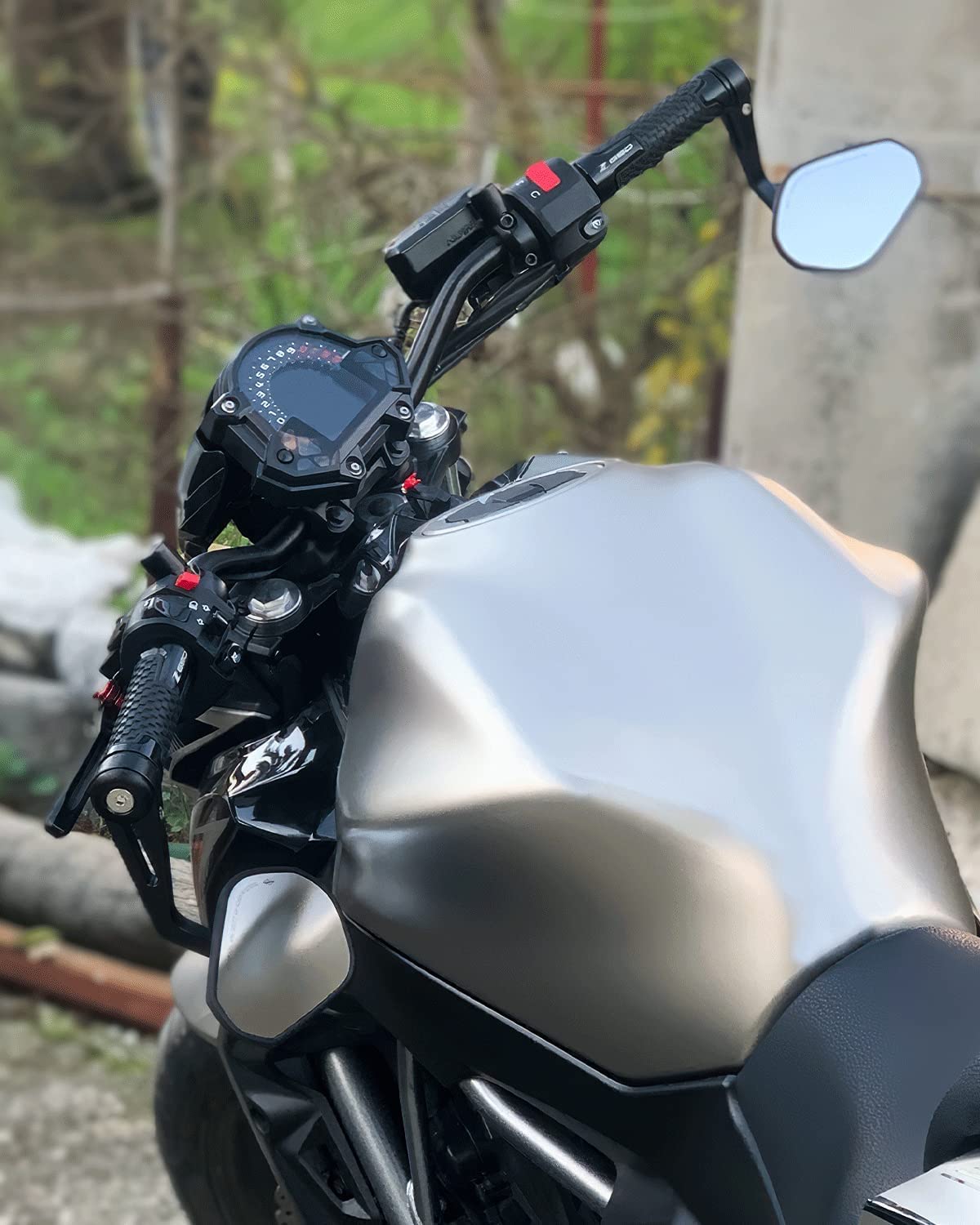 Motorcycle Bar End Mirrors for Sportster, Softail, Dyna, Road King - Image 7
