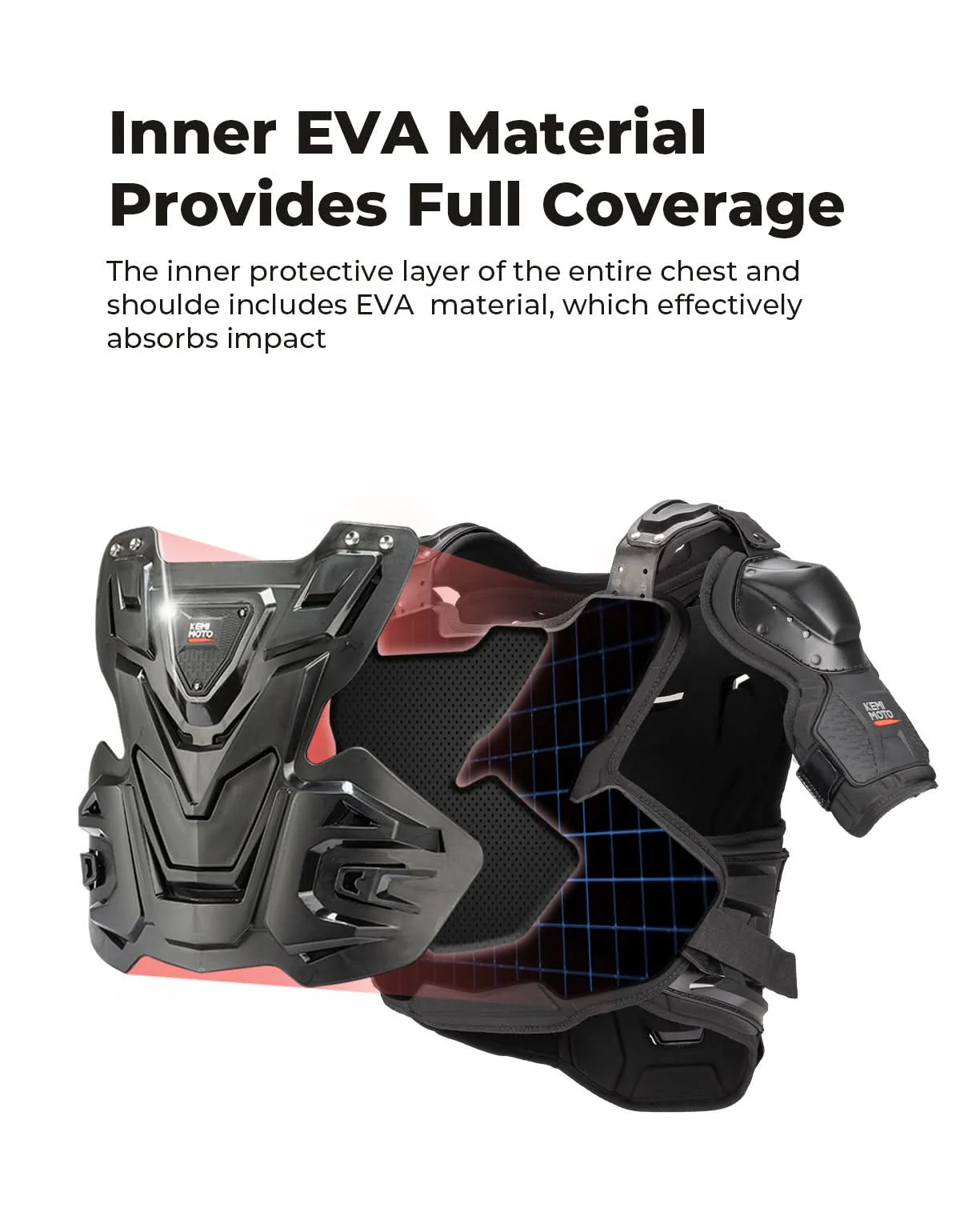 Motorcycle Chest Protector For Adult Dirt Bike Riding - Image 4