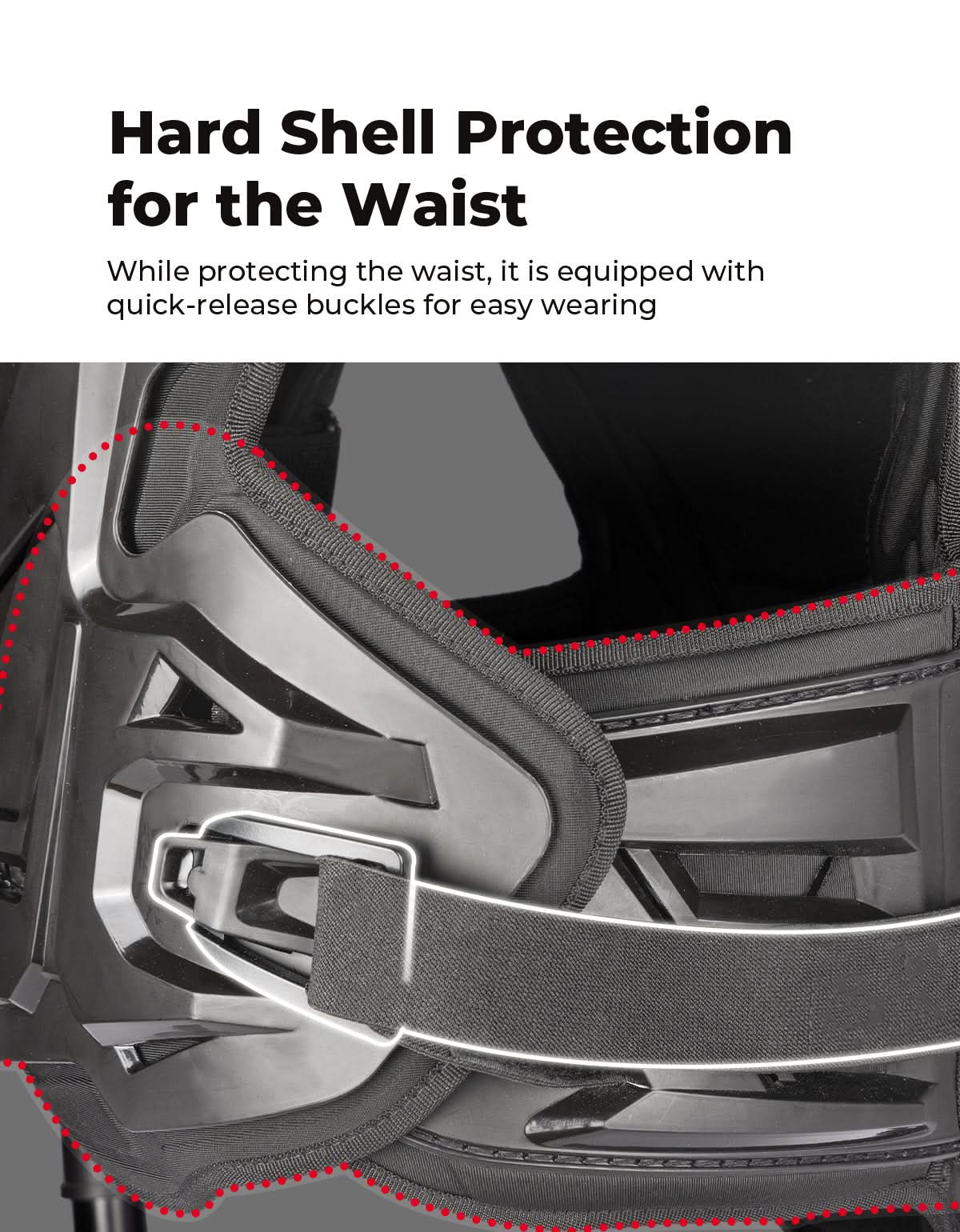 Motorcycle Chest Protector For Adult Dirt Bike Riding - Image 5
