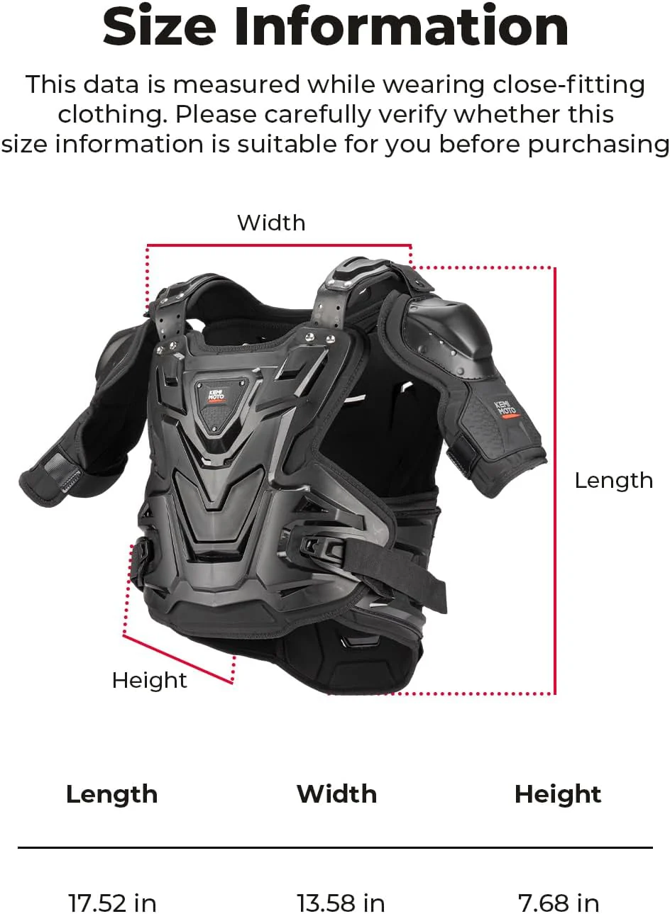 Motorcycle Chest Protector For Adult Dirt Bike Riding - Image 7