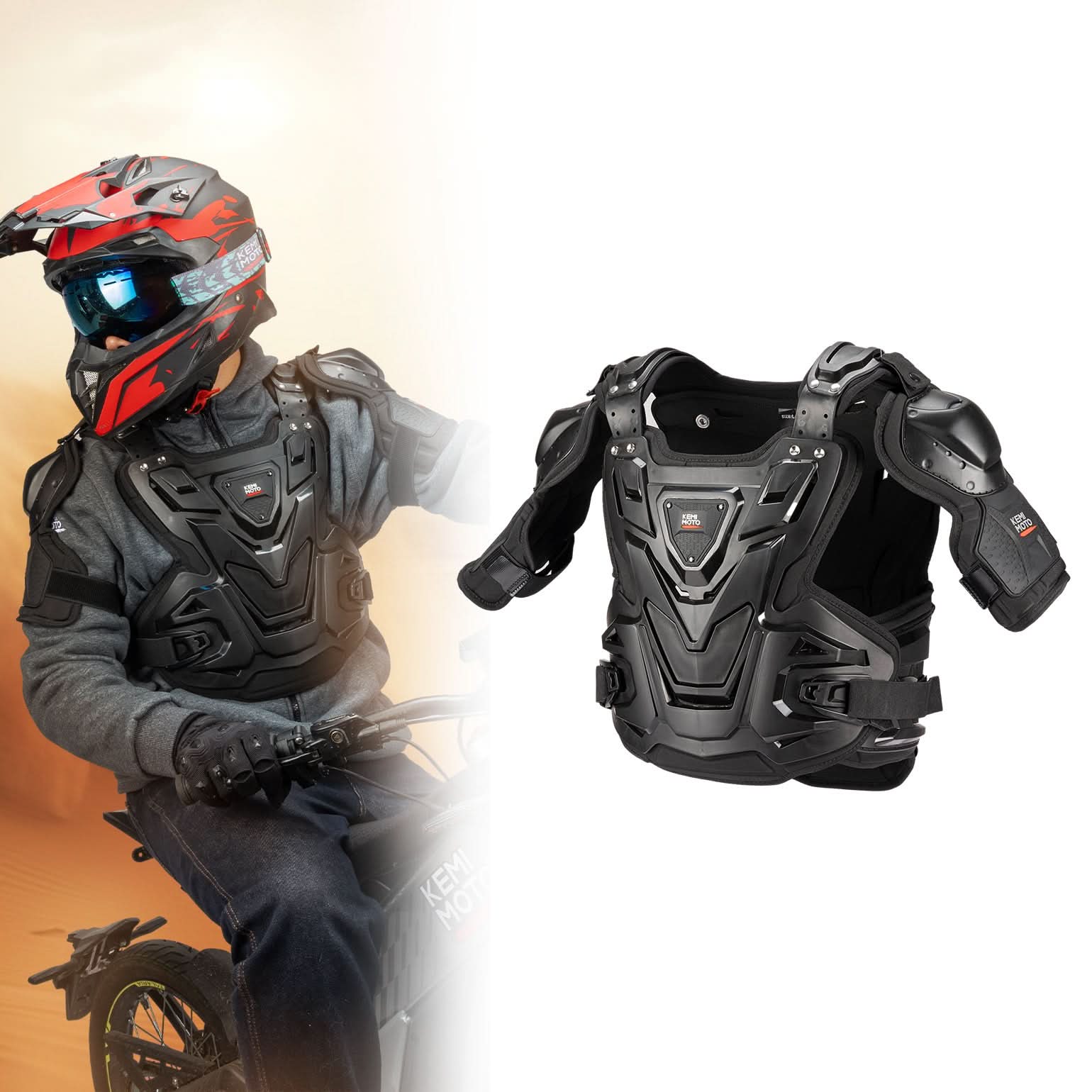 Motorcycle Chest Protector For Adult Dirt Bike Riding - Image 8