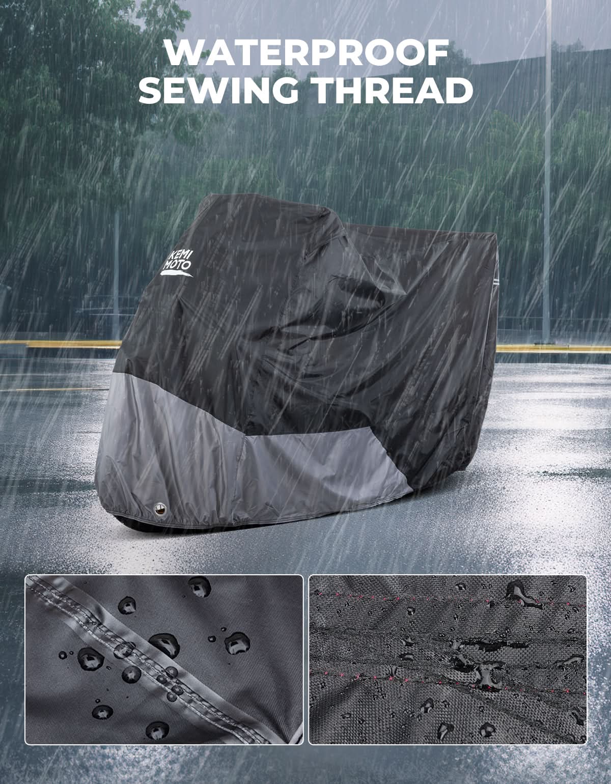 Motorcycle Cover Adventure for R1250 GS TENERE 700 KLR650 - Image 3