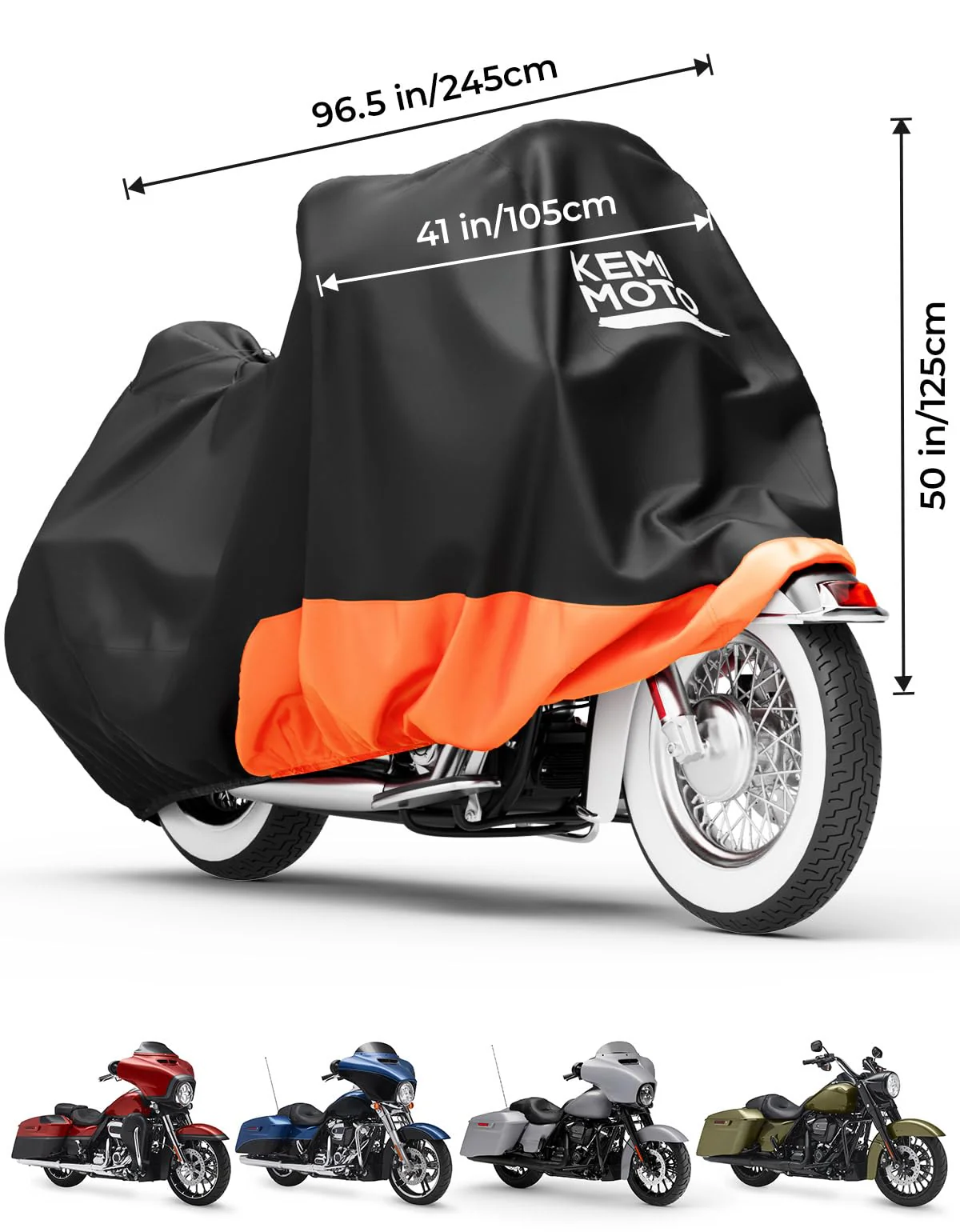 Motorcycle Cover for Touring Models - Image 3