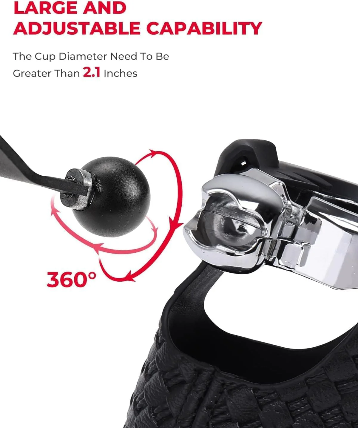 Motorcycle Cup Holder with Perch Mount - Image 3