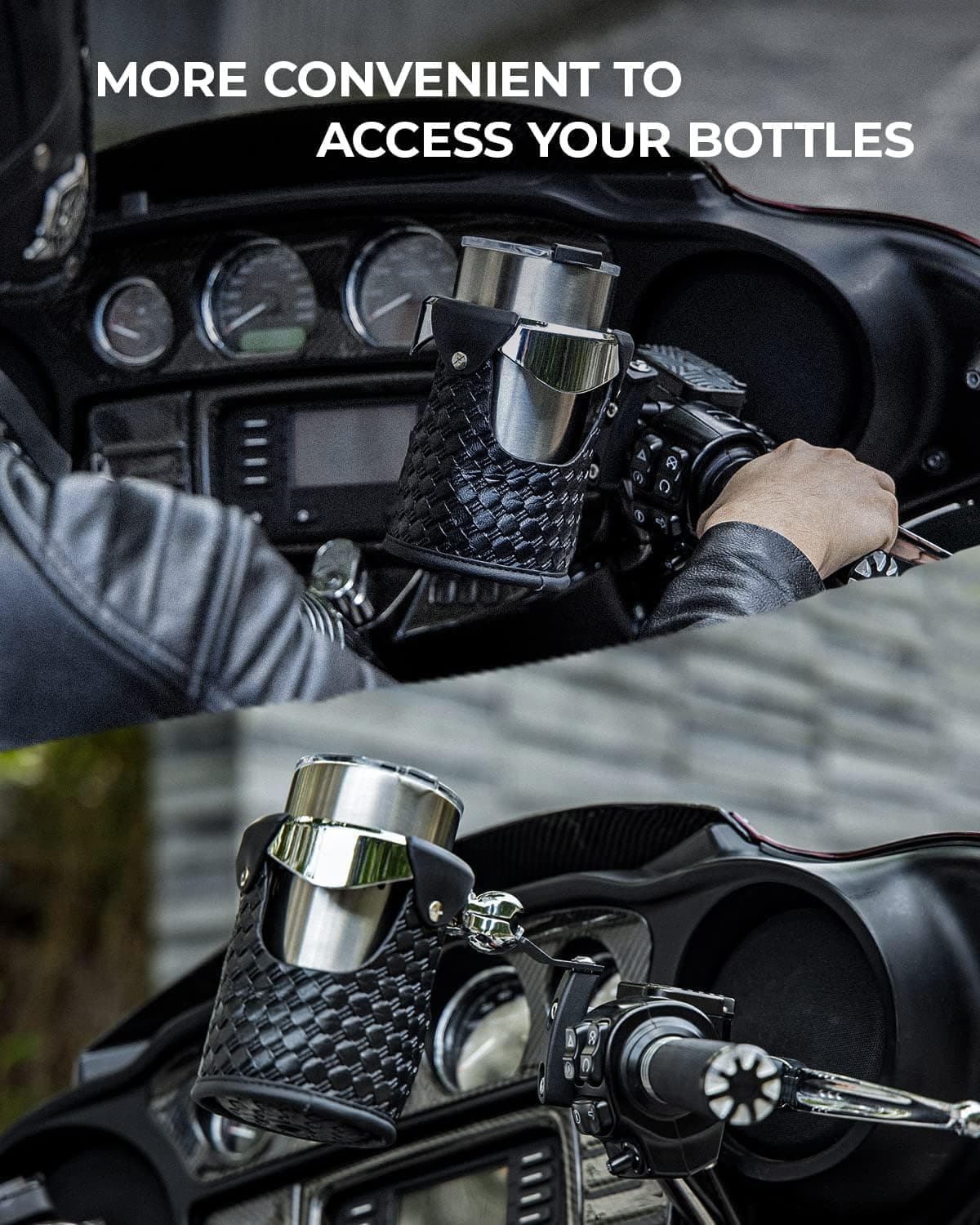 Motorcycle Cup Holder with Perch Mount - Image 4