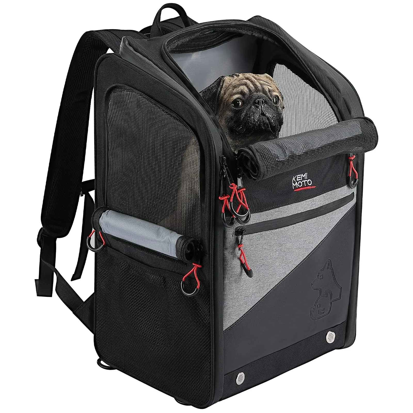 Motorcycle Dog/Cat Carrier Bags Portable Load Capacity 20lbs - Image 8