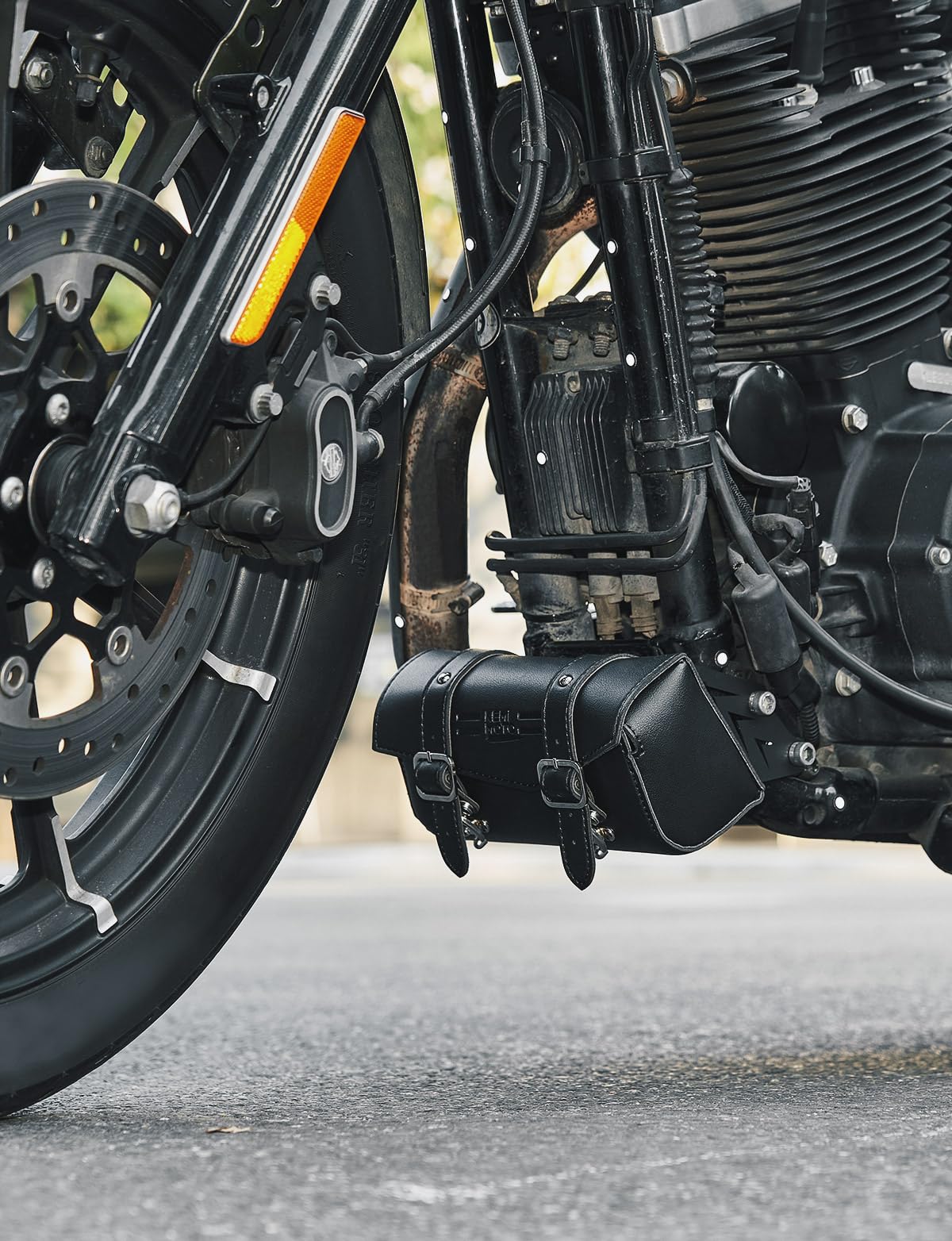 Motorcycle Down Tube Bag for Sportster XL 1200 Iron 883 50 - Image 3