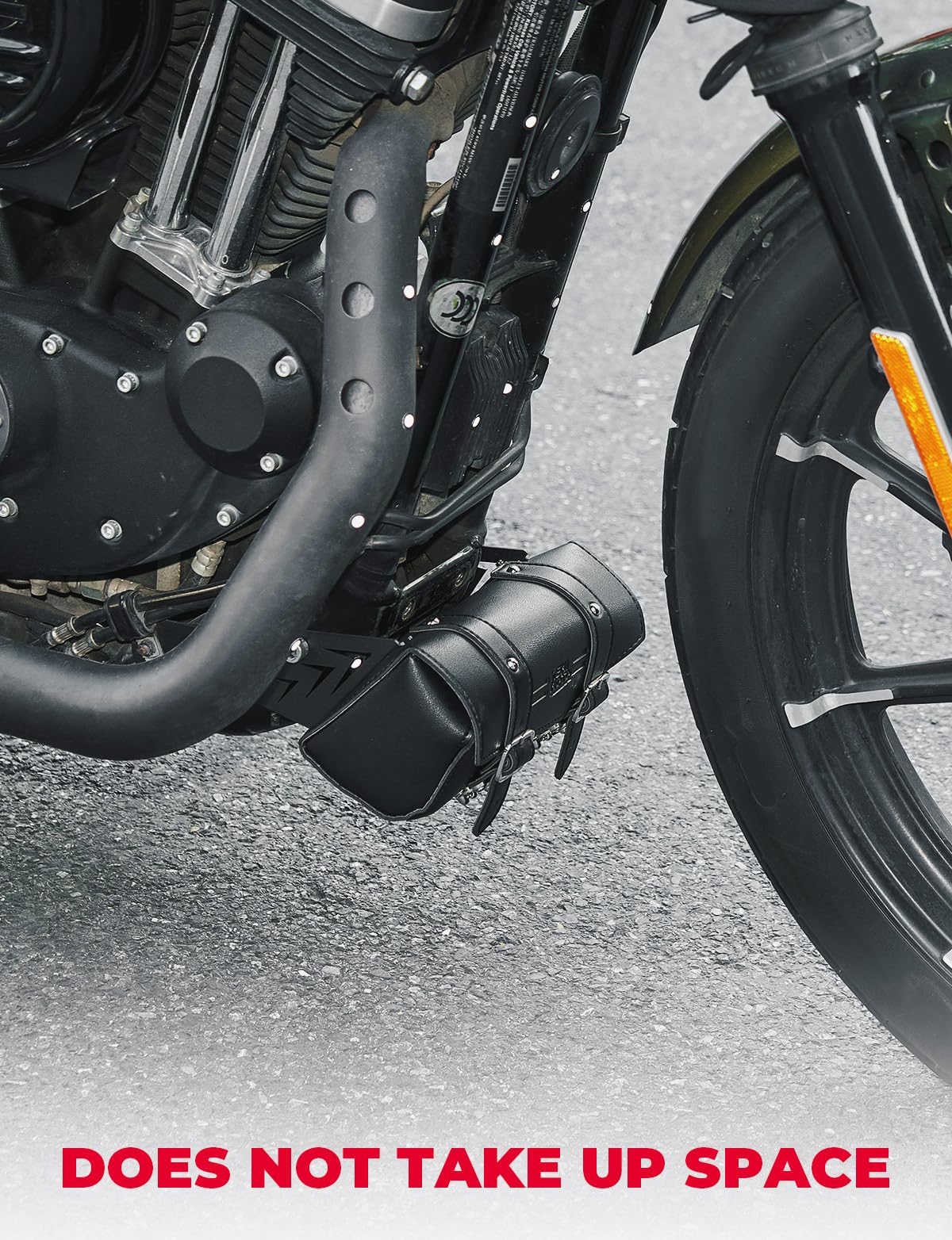 Motorcycle Down Tube Bag for Sportster XL 1200 Iron 883 50 - Image 5