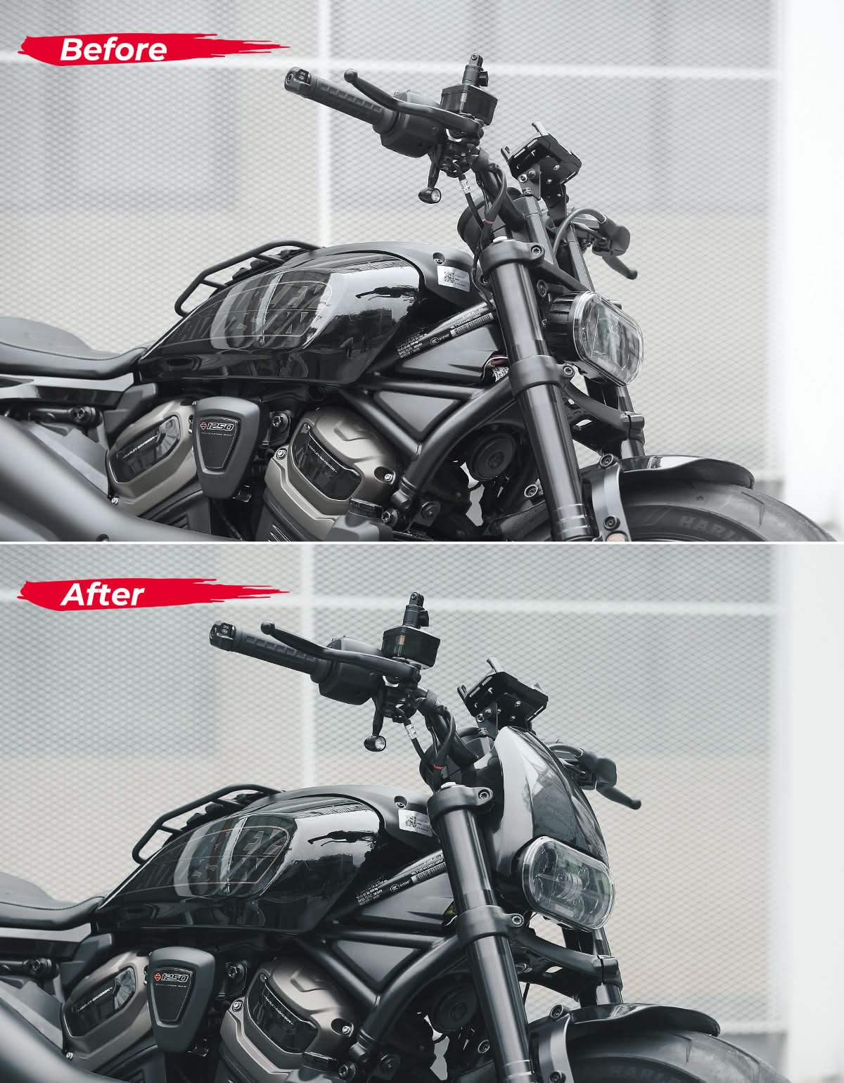 Motorcycle Fairing Kit for Sportster S 1250 - Image 3