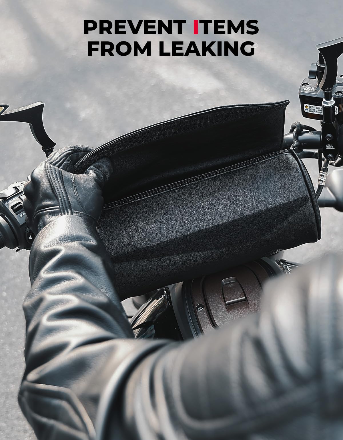 Motorcycle Fork Handlebar Bag for Harley - Image 5